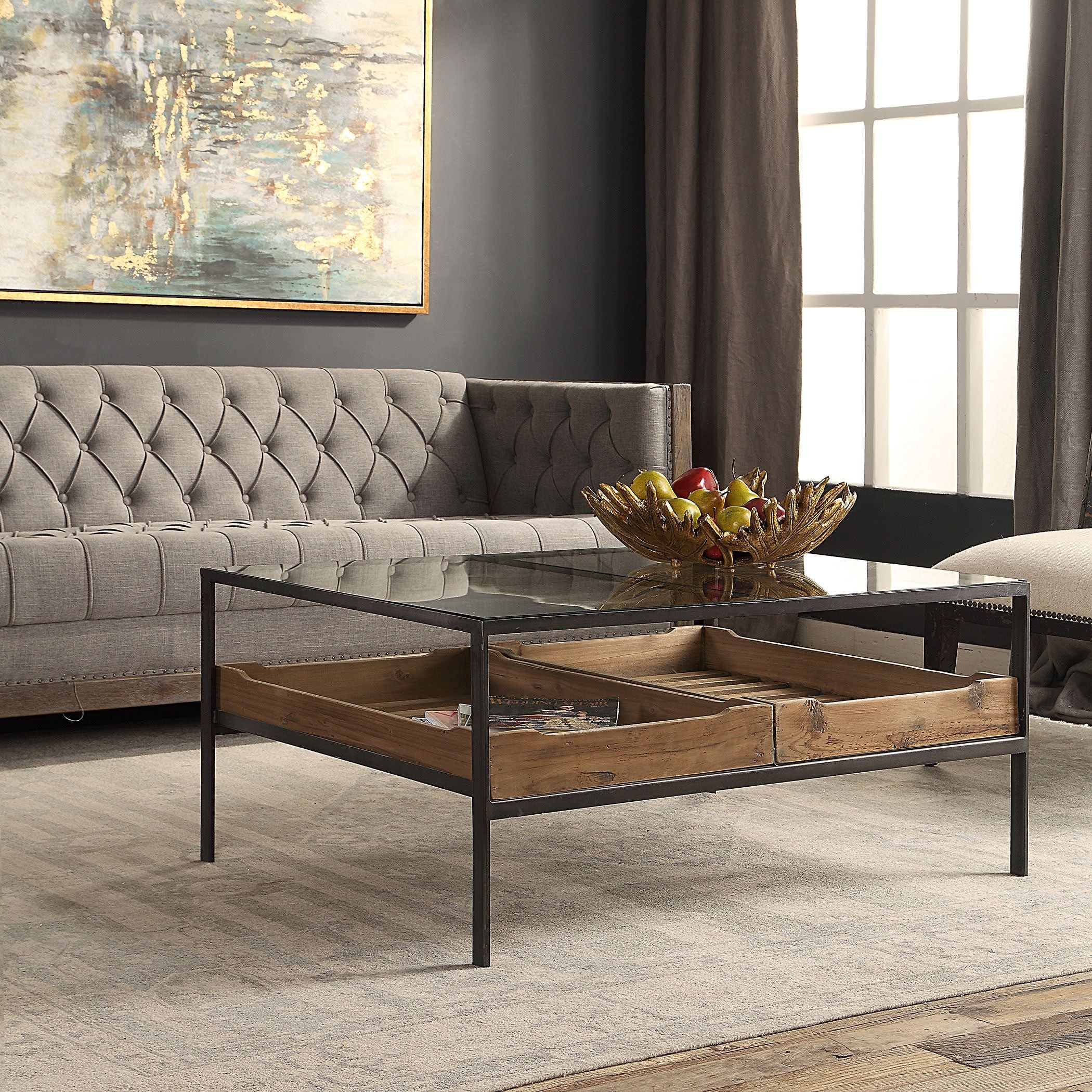 Uttermost 24855 Bronze and Natural Silas 30