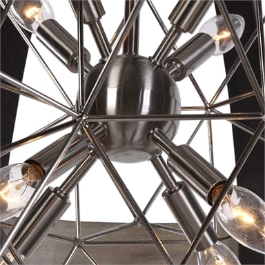 豪奢な Uttermost R21299 Distressed Textured Bronze 8 Light 30 その他