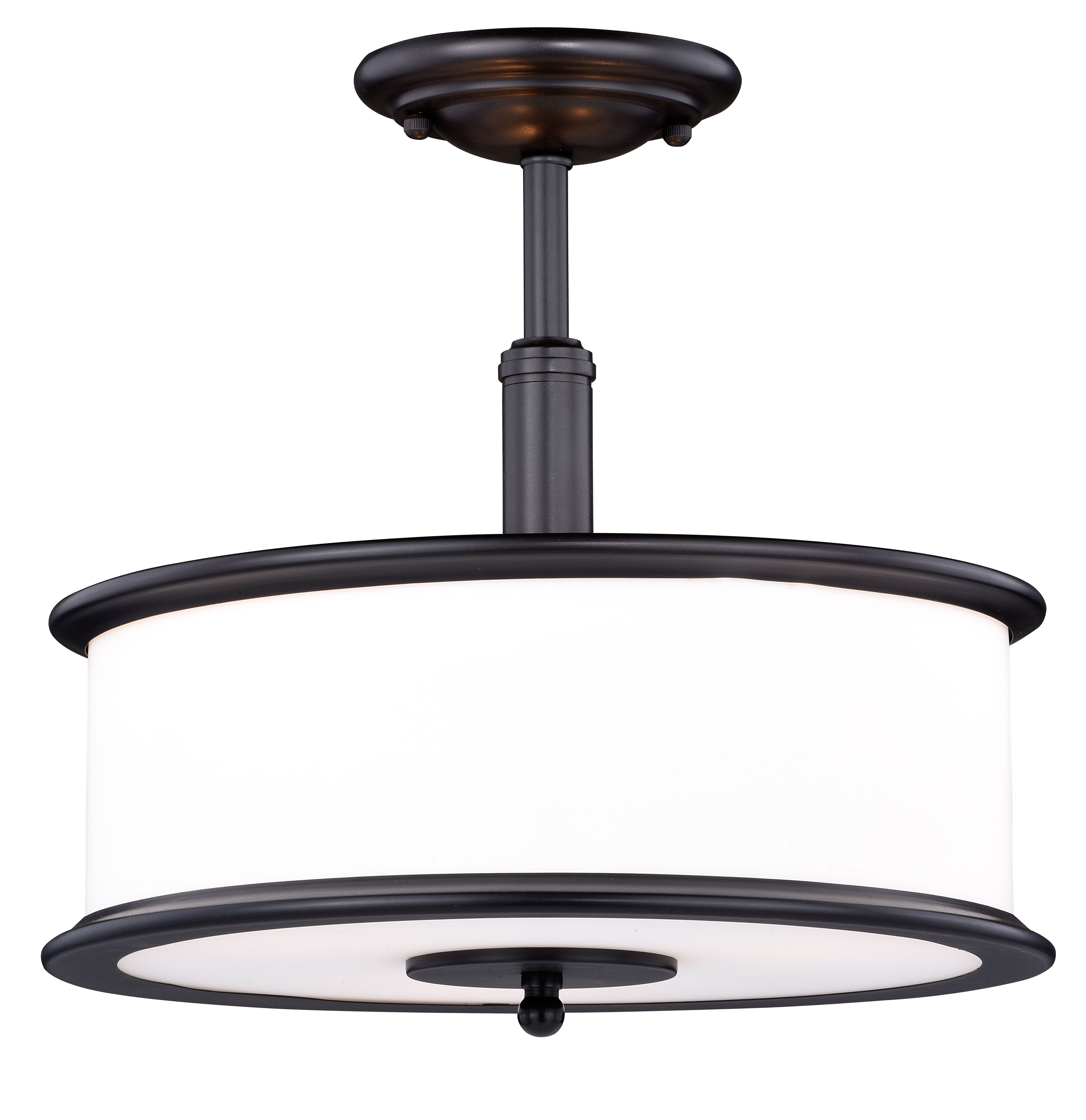 Vaxcel Lighting C0143 Le Bronze White Carlisle 3 Light 13 1 2 Vaxcel Lighting C0143 Le Bronze