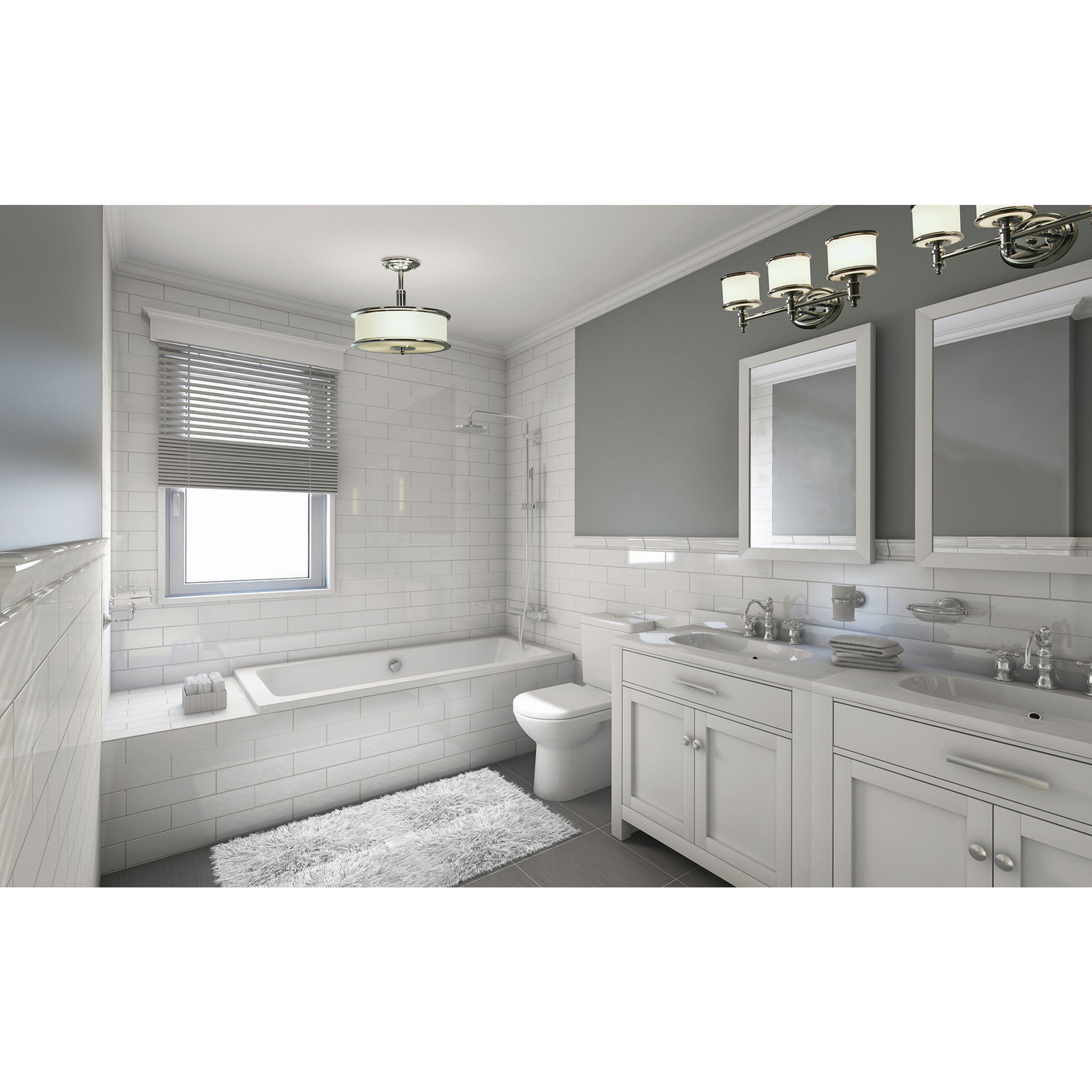 vaxcel carlisle vanity light