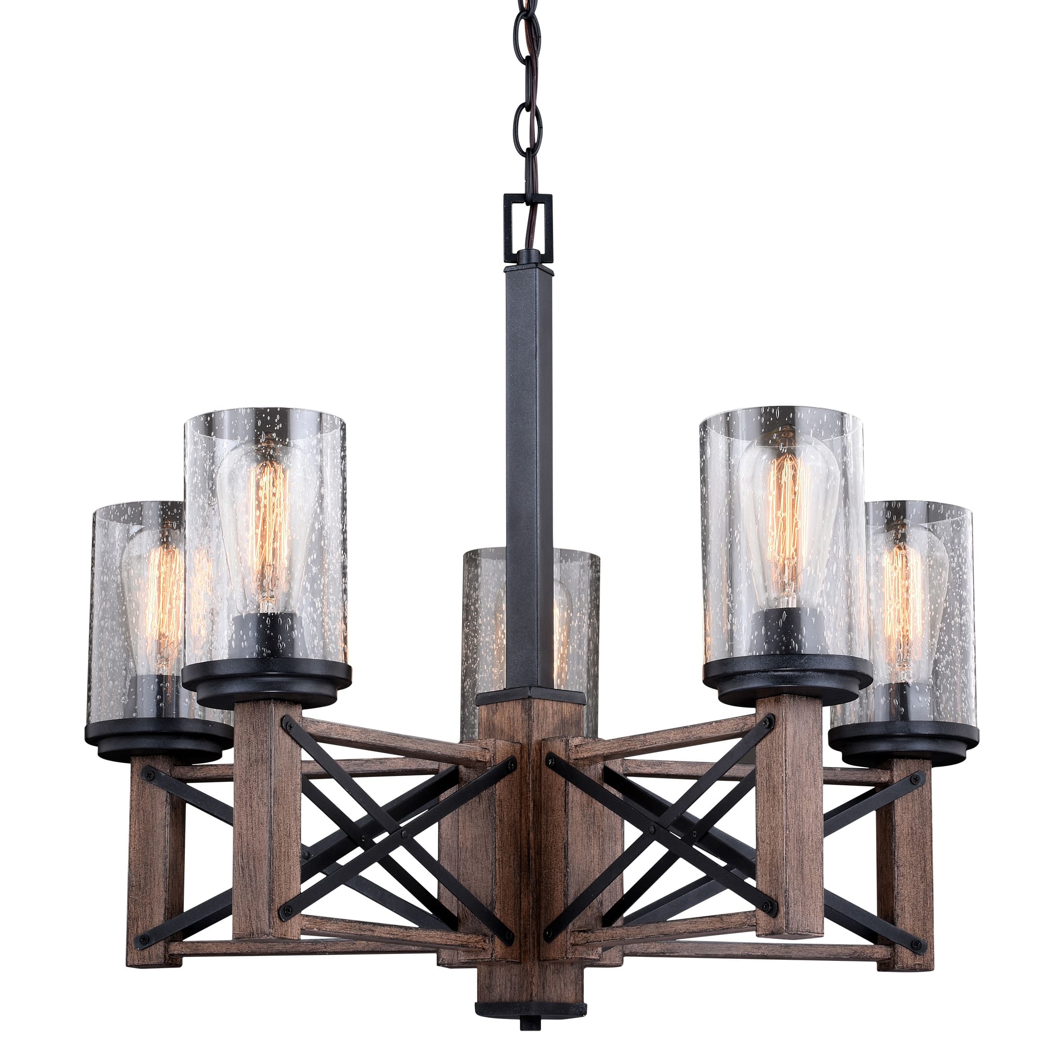 colton 5 light chandelier