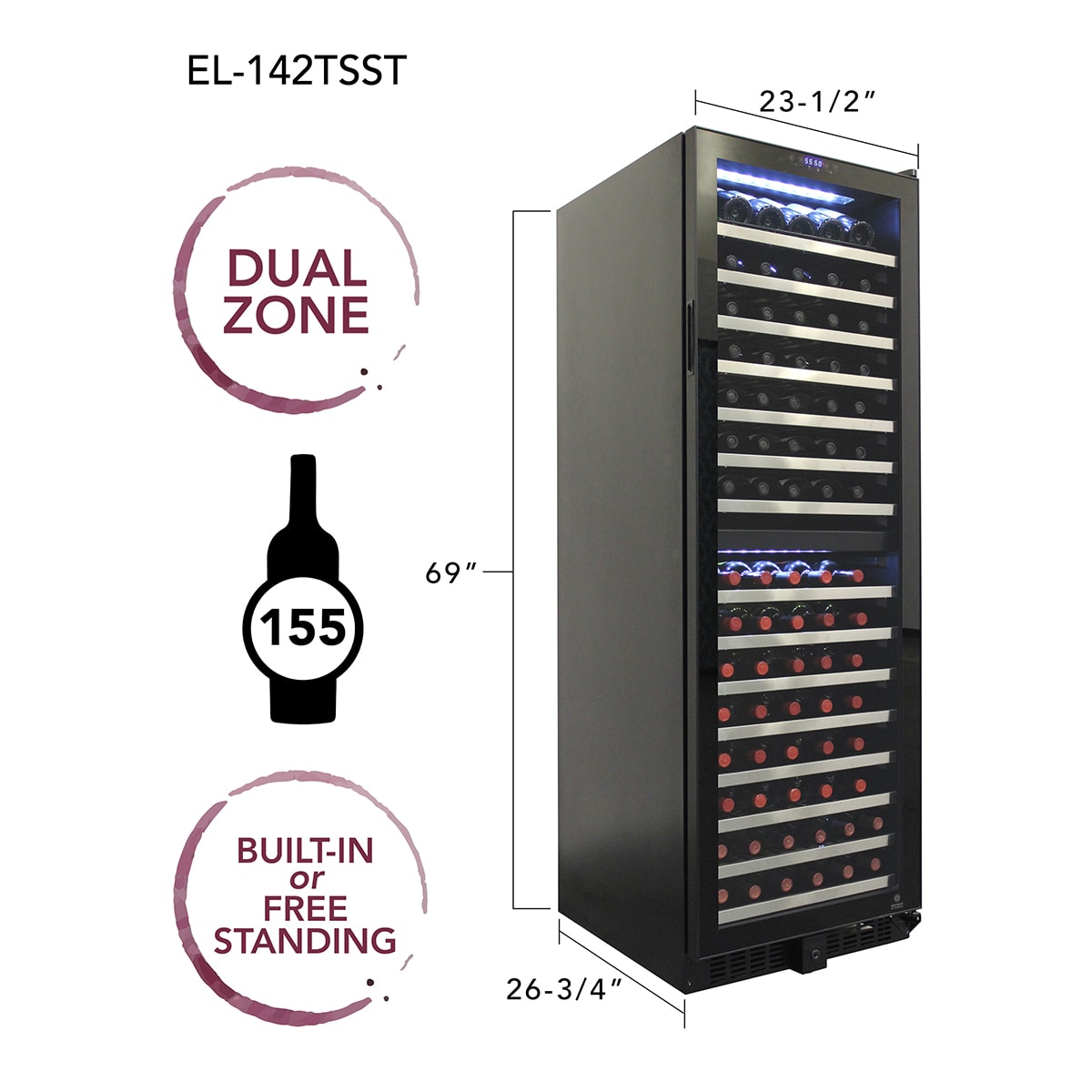 vinotemp el 142tsst