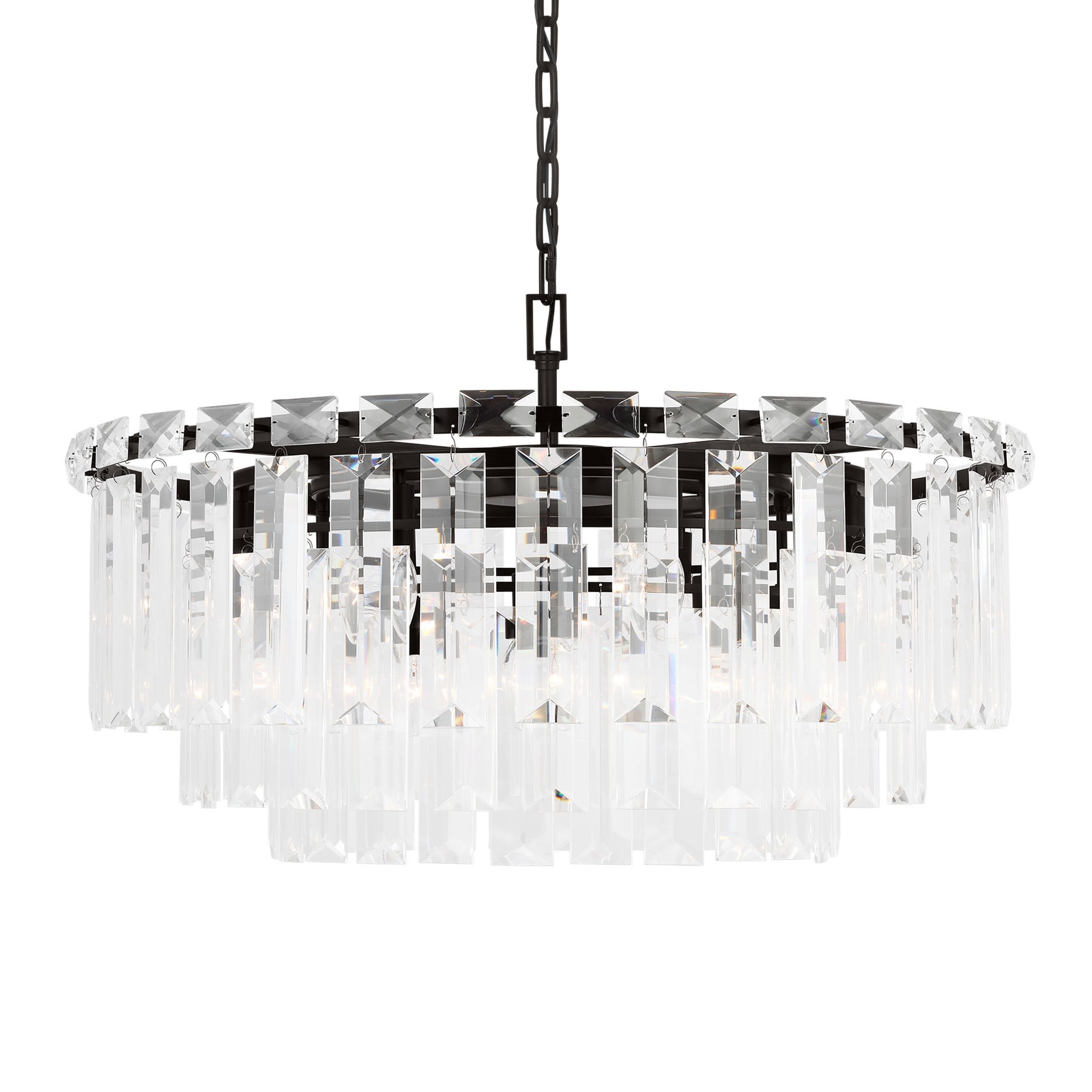 Visual Comfort CC12716AI Aged Iron Arden 16 Light 33