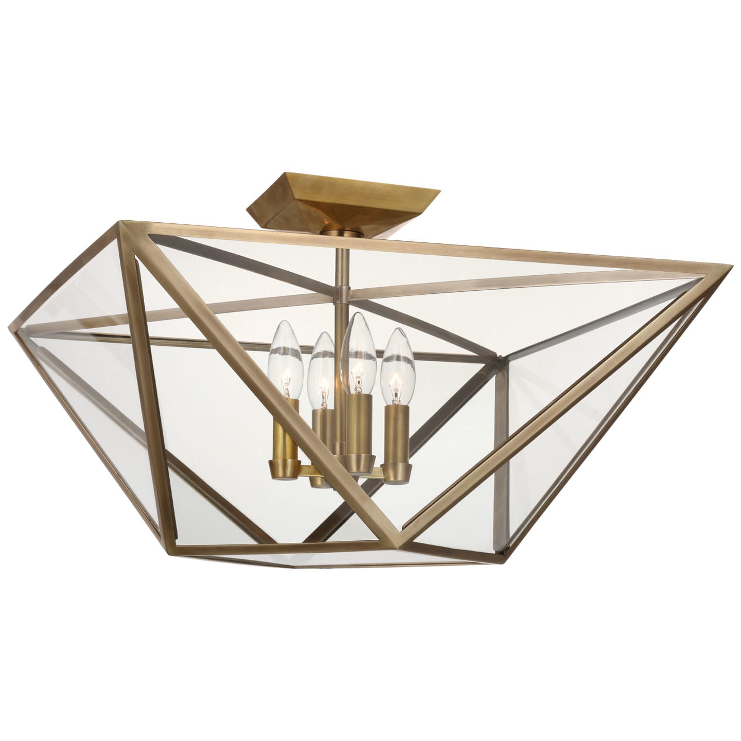 Visual Comfort JN 4240BZ-CG Bronze Lorino 4 Light 20