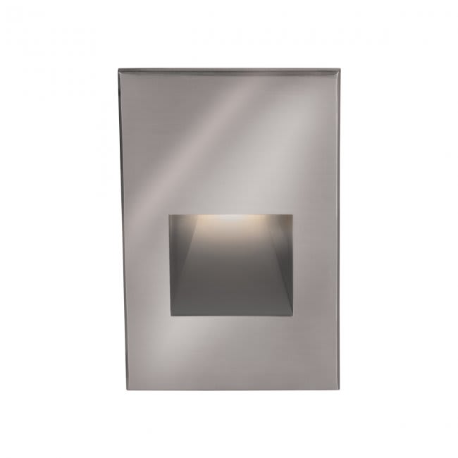 Black 4021-27BK WAC Lighting Landscape LEDme 12V Vert Step/Wall 2700K Warm