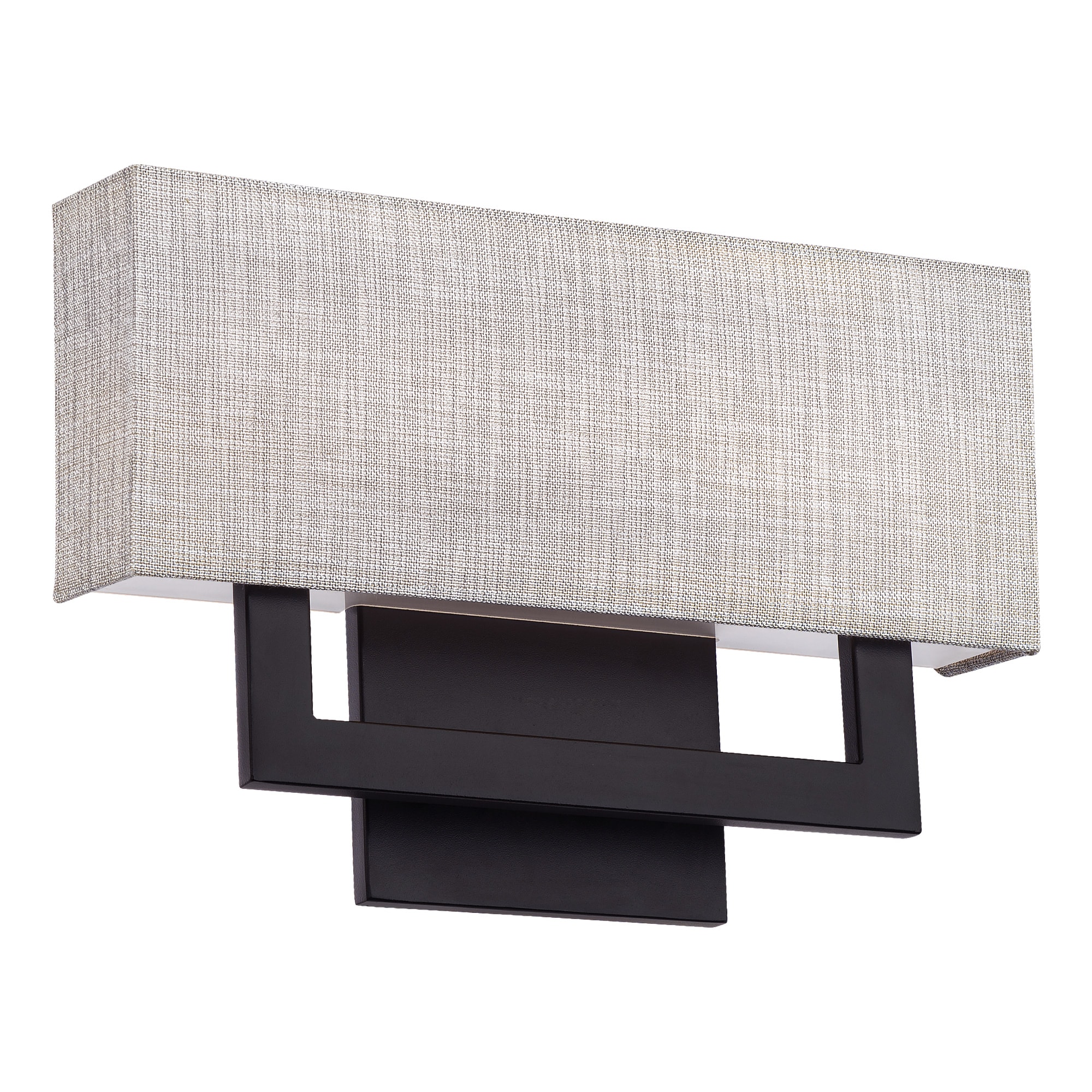 WAC Lighting WS-13115-BN 15in Brushed Nickel Manhattan LED Wall