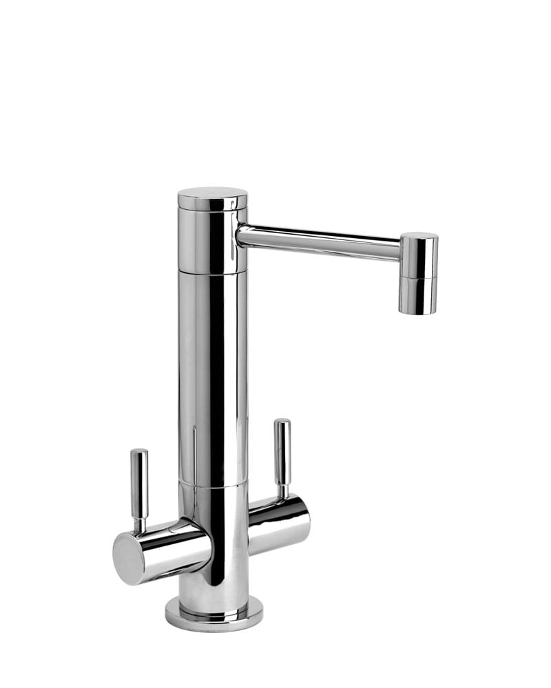 Waterstone 1900HC-CH Chrome Hunley 1.1 GPM Hold Cold Water Dispenser Faucet  with Lever Handles