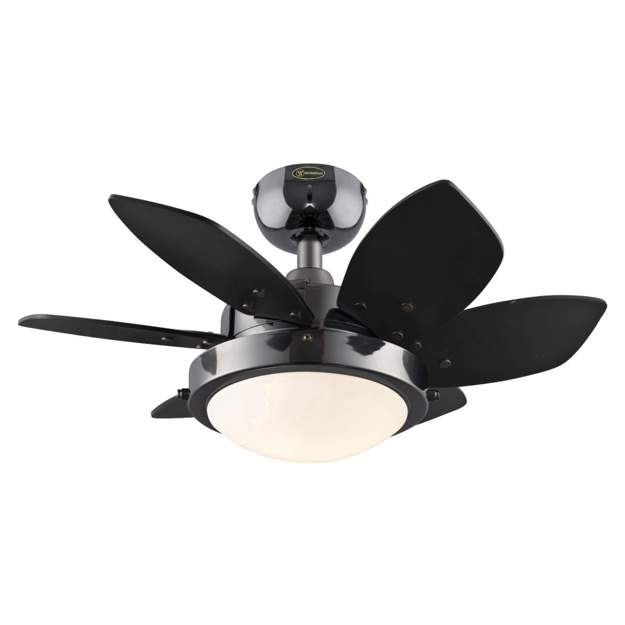 Quince 24-Inch Reversible Six-Blade Indoor Ceiling Fan Westinghouse 7236600 