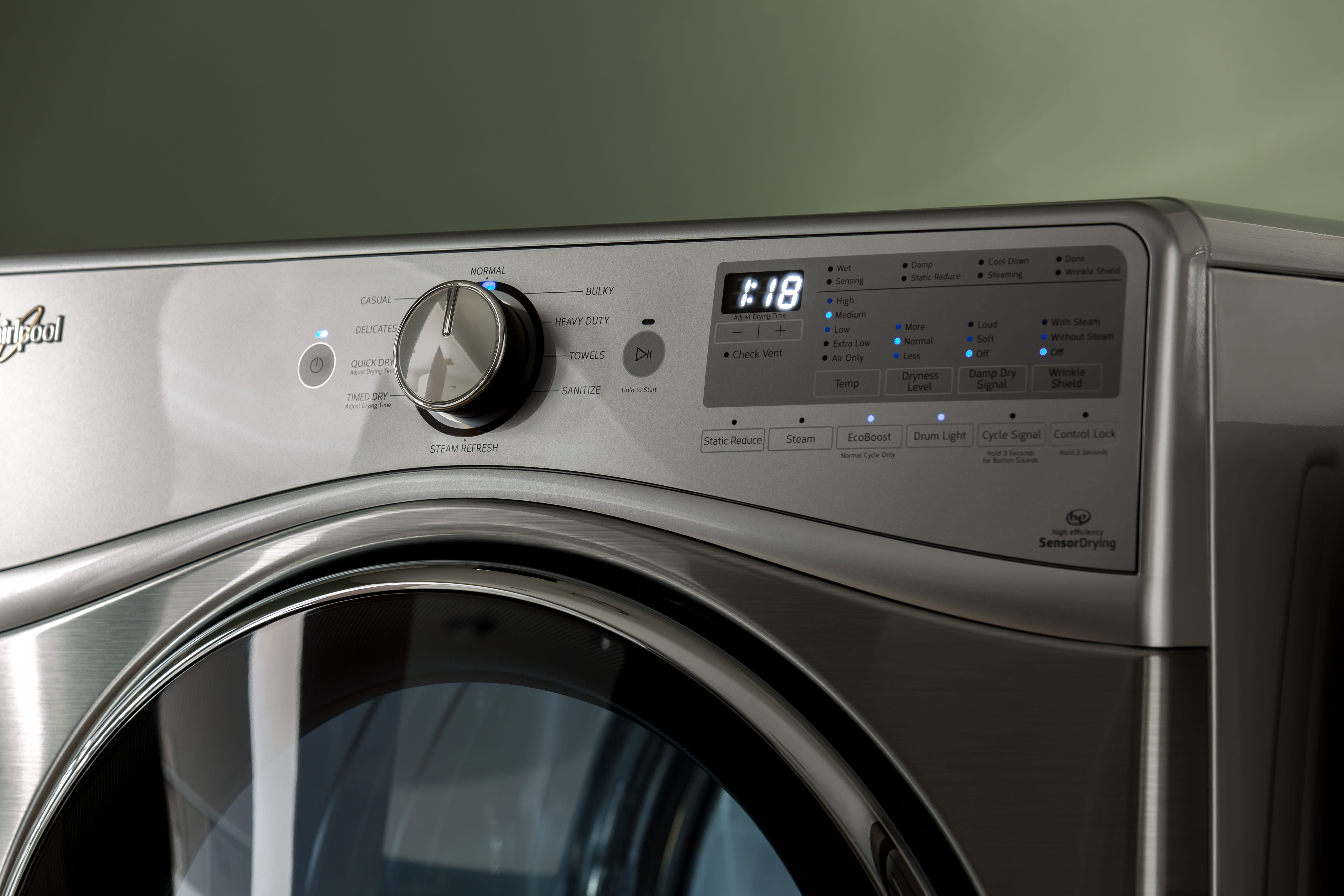 Whirlpool Duet Dryer Check Vent Light On Shelly Lighting