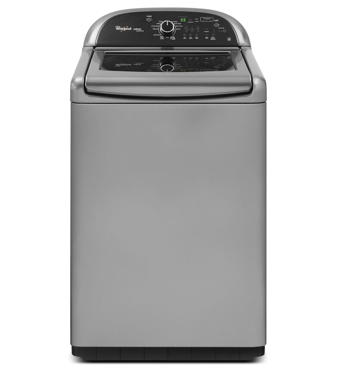 whirlpool cabrio washer steam clean