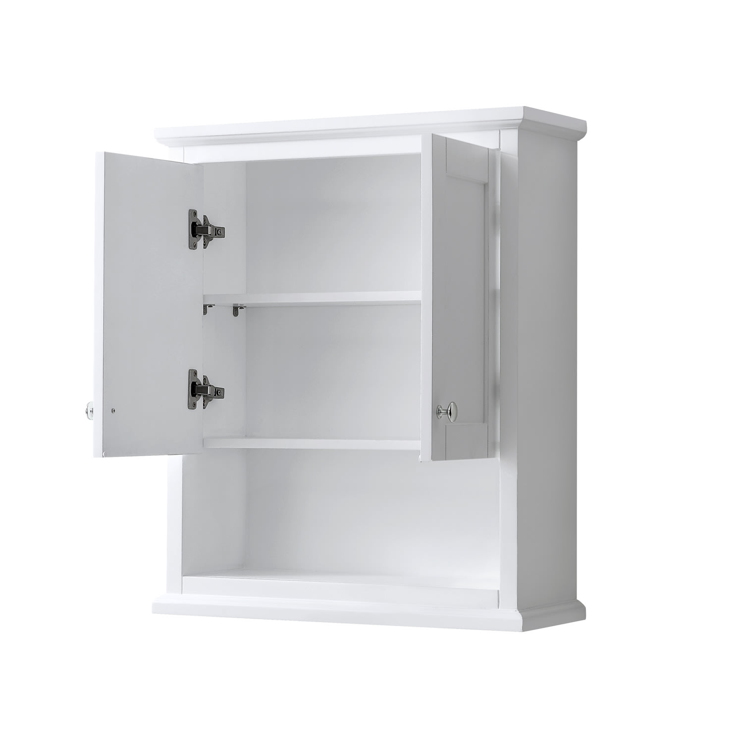 Wyndham Collection Wcv2323wcwh White Avery 30 Wood Wall Mounted