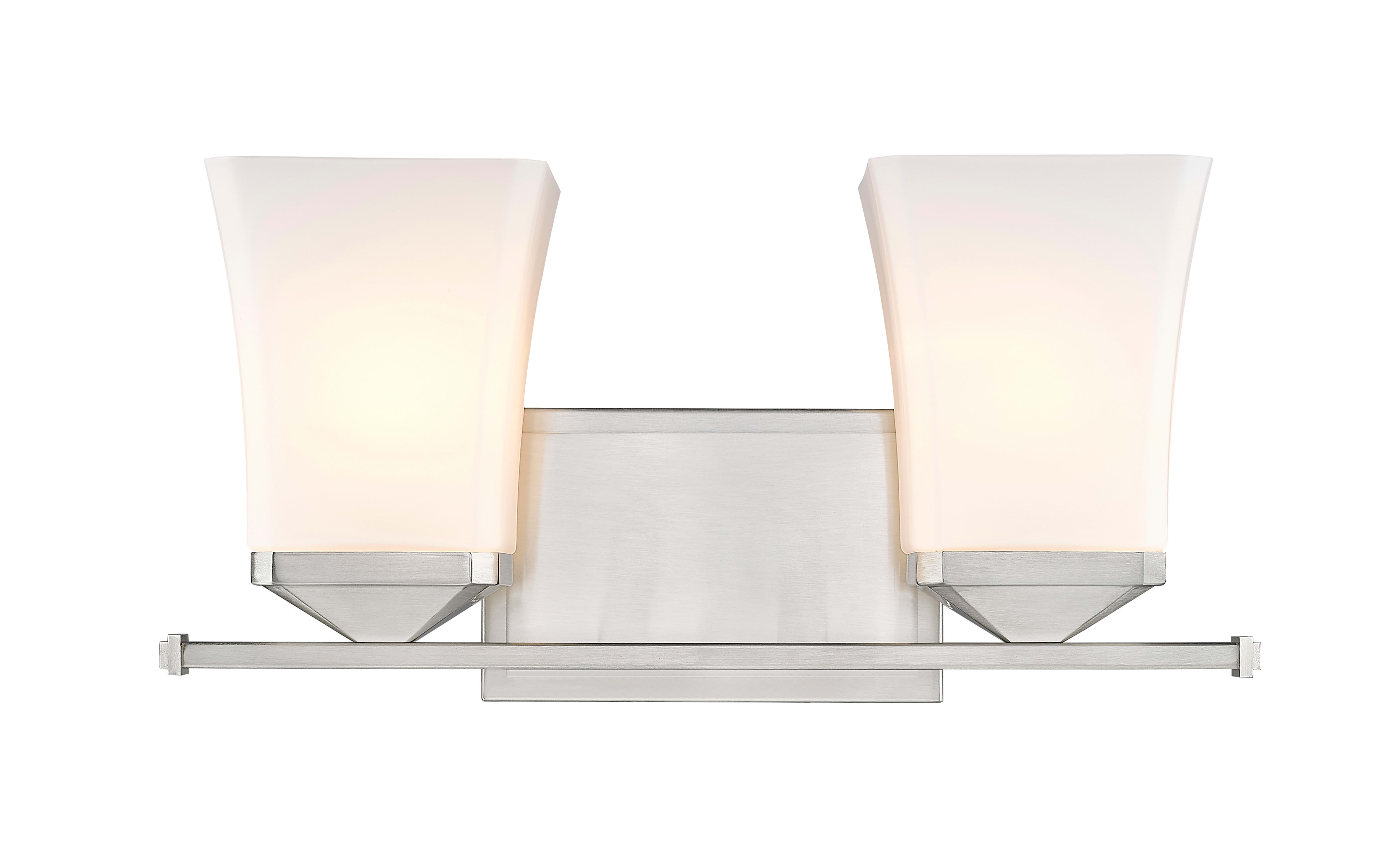 MB L×2 Z-Lite 1939-2V-MB Matte Black Darcy 2 Light 16