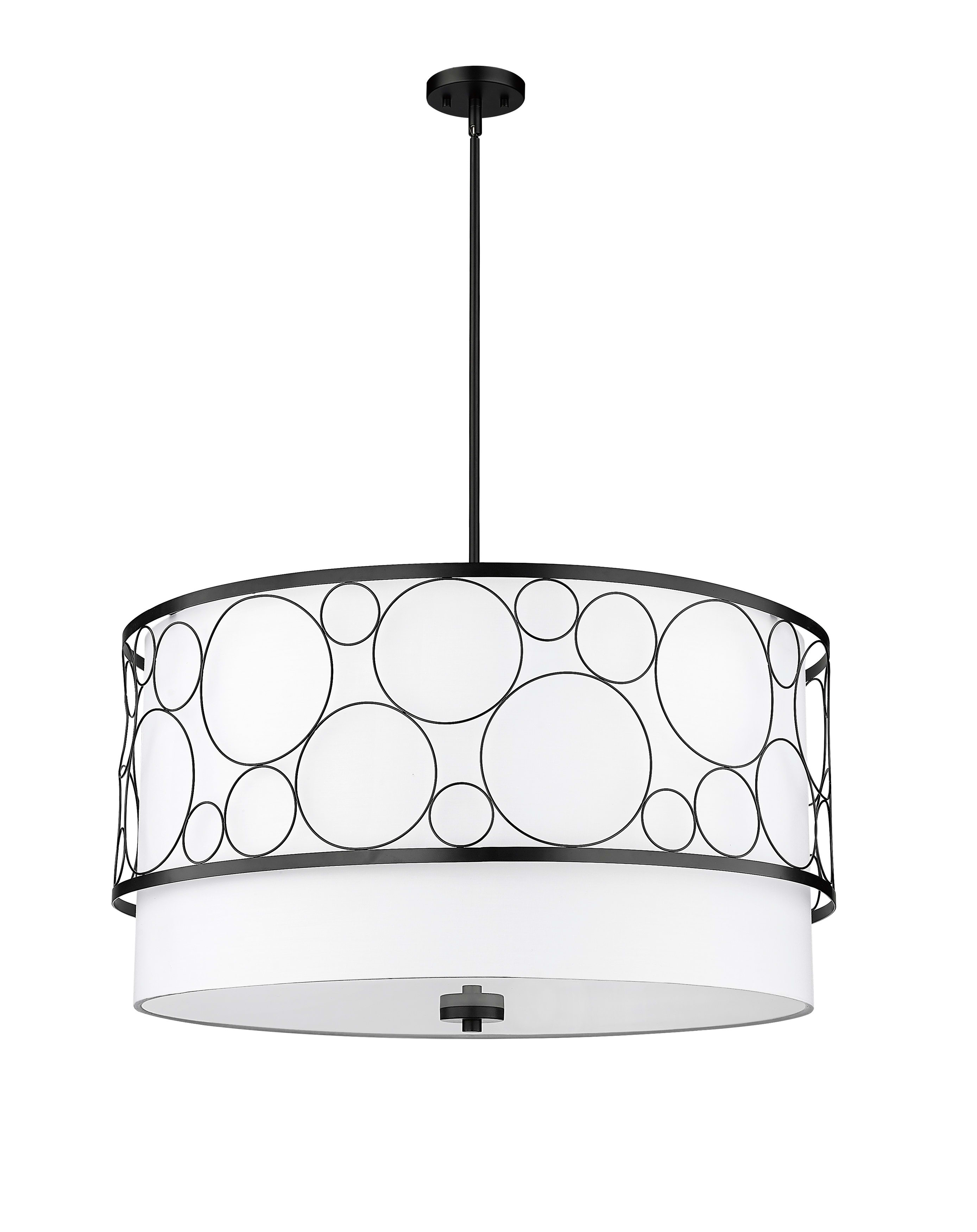 Z-Lite 197-32BN Brushed Nickel Kendall 5 Light 32