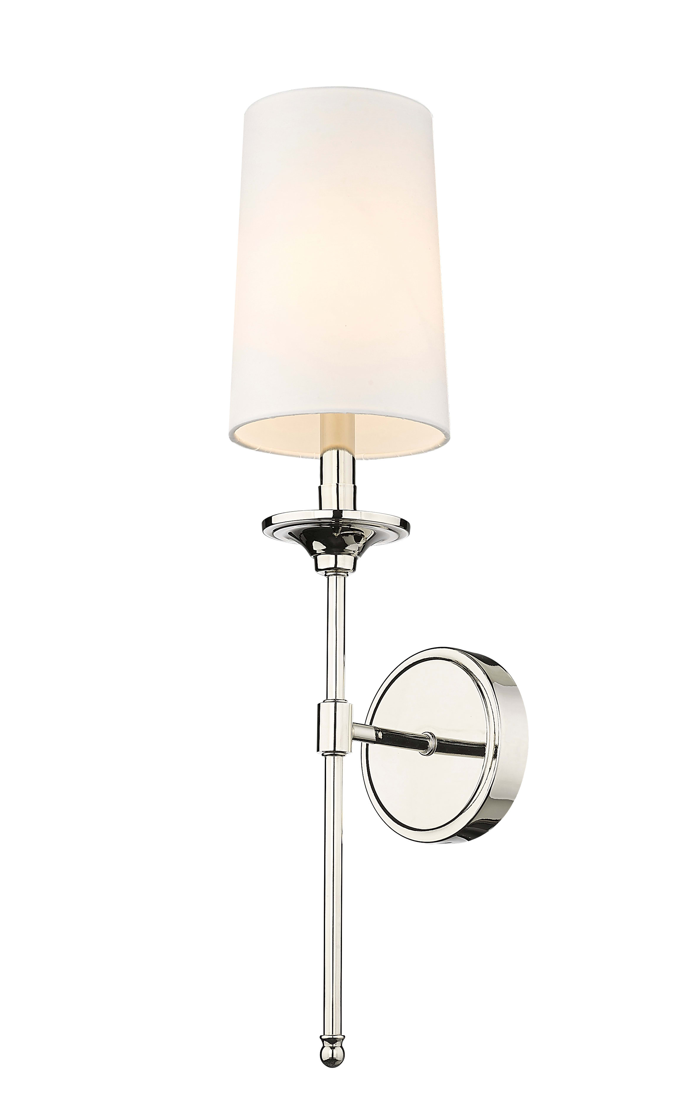 Z-Lite 3033-1S-PN Polished Nickel Emily 24