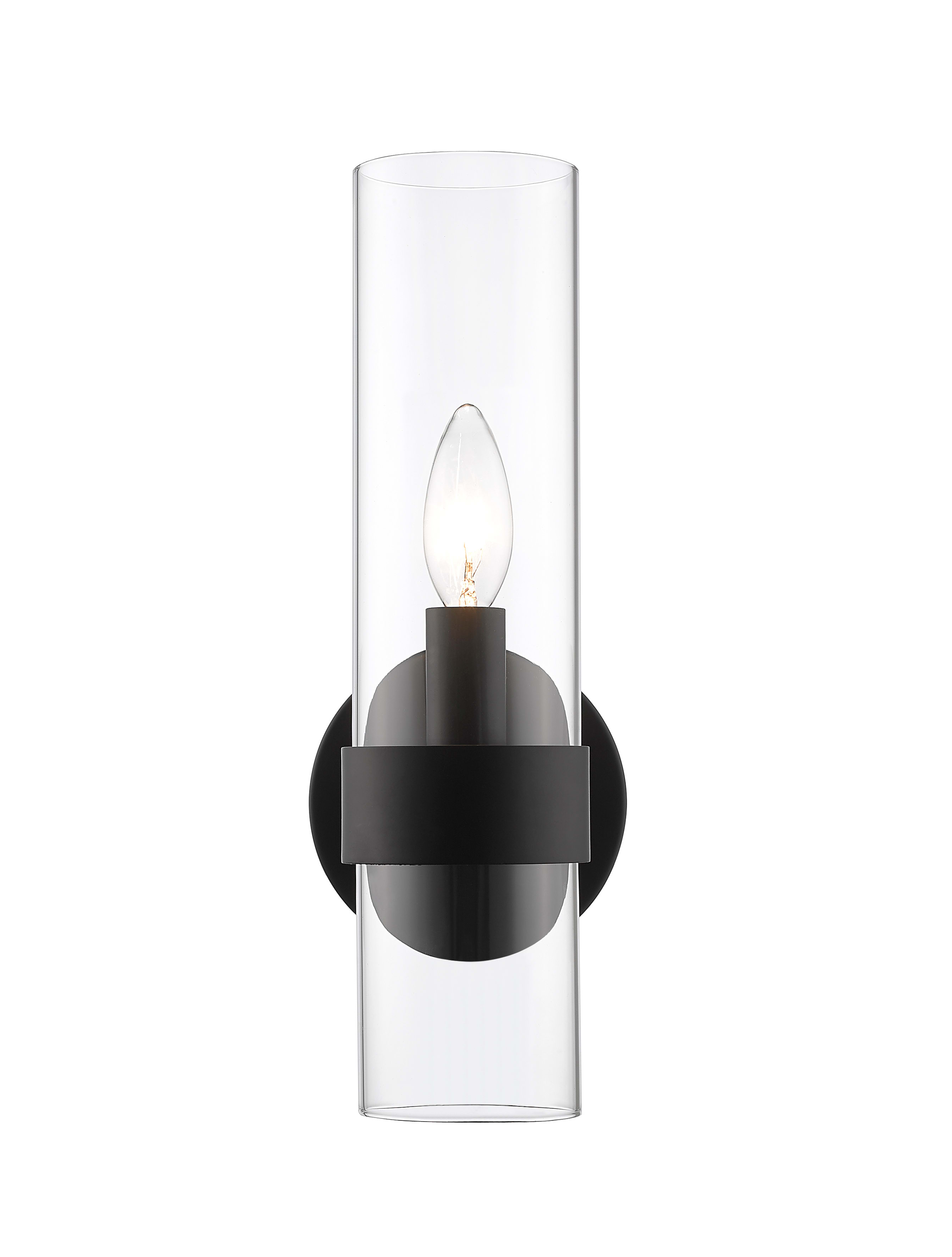 Z-Lite 4008-1S-MB Matte Black Datus 13