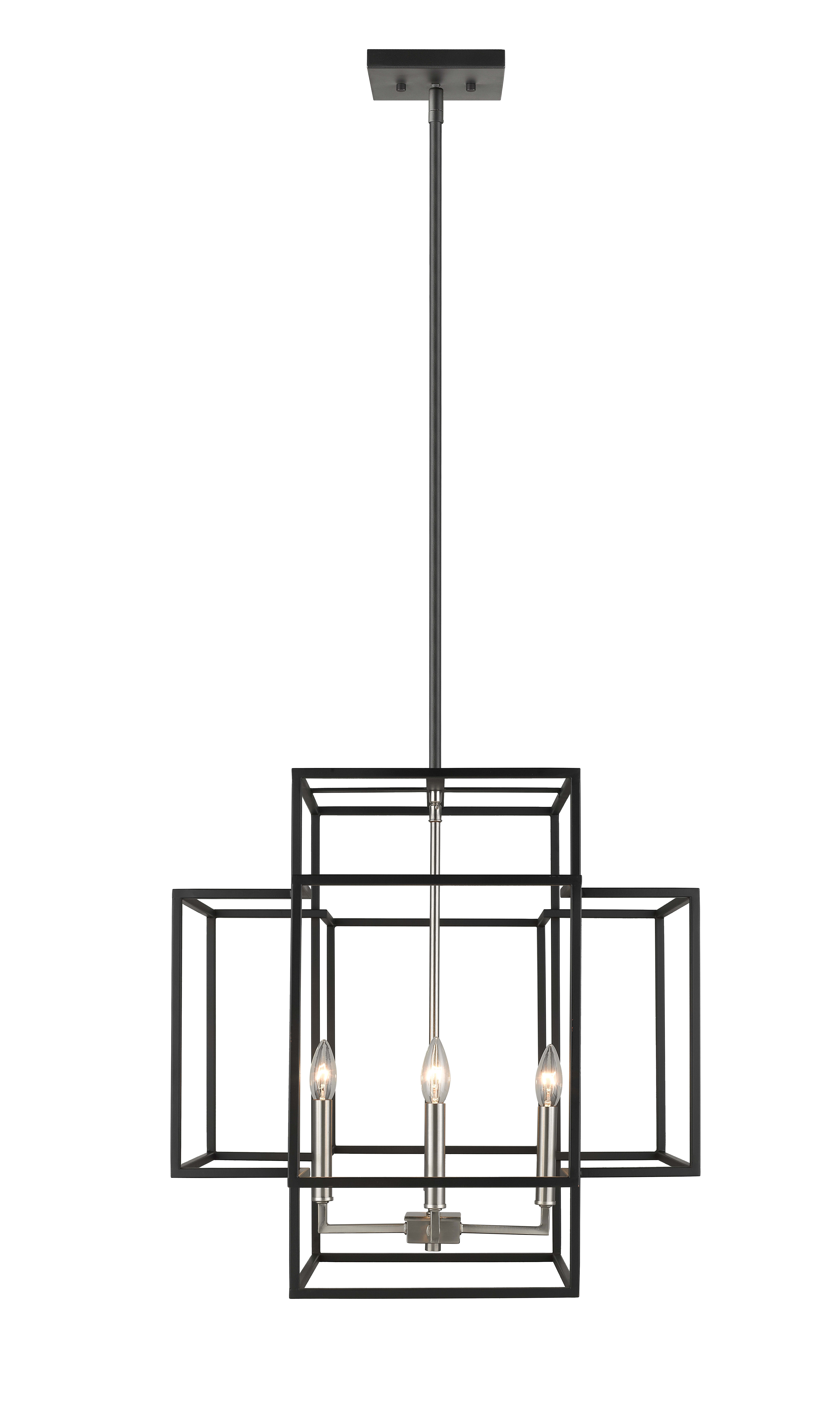 Z-Lite 454-22MB Matte Black Titania 4 Light 22