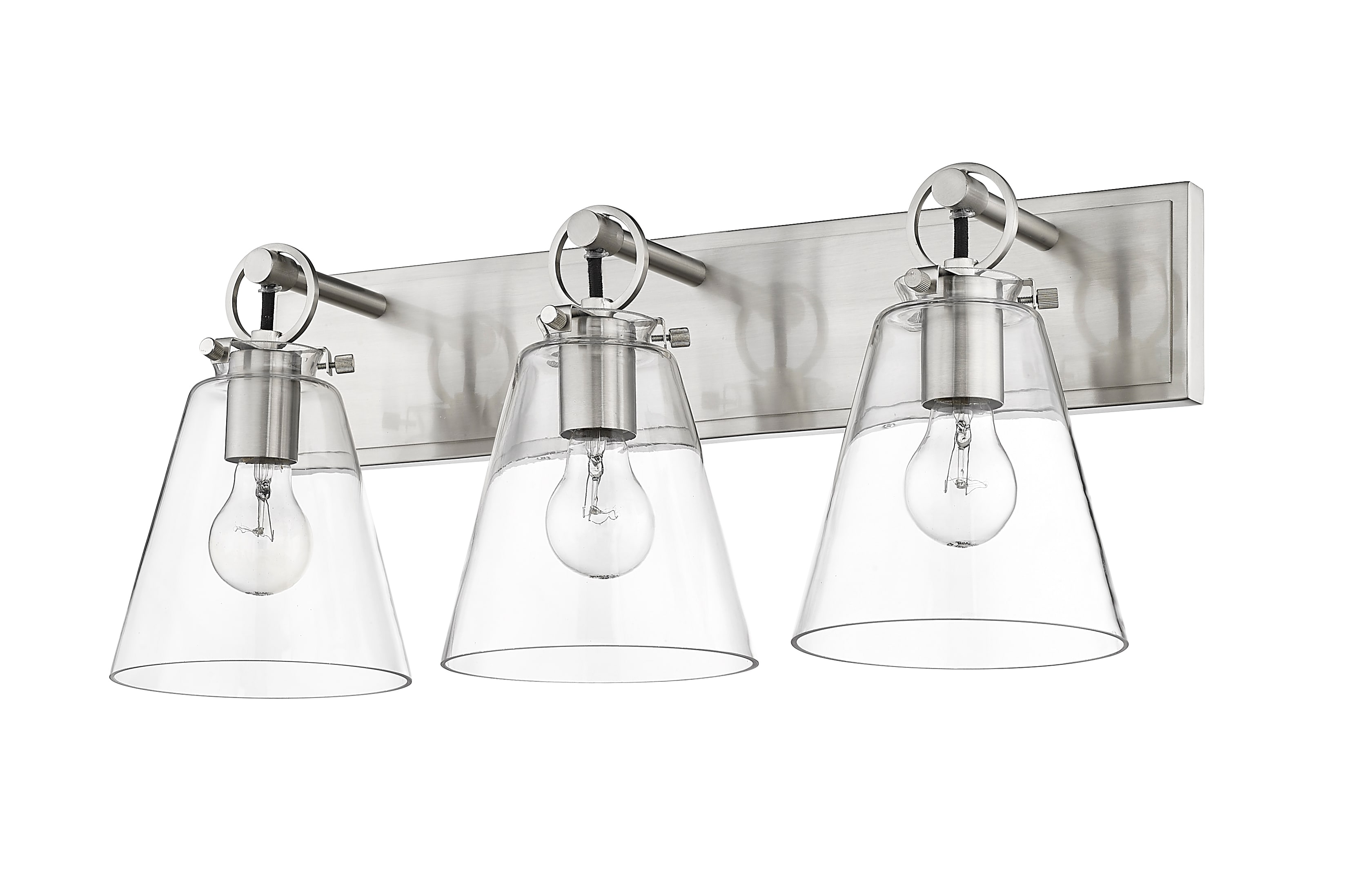 Z-Lite 483-3V-BN Brushed Nickel Harper 3 Light 23