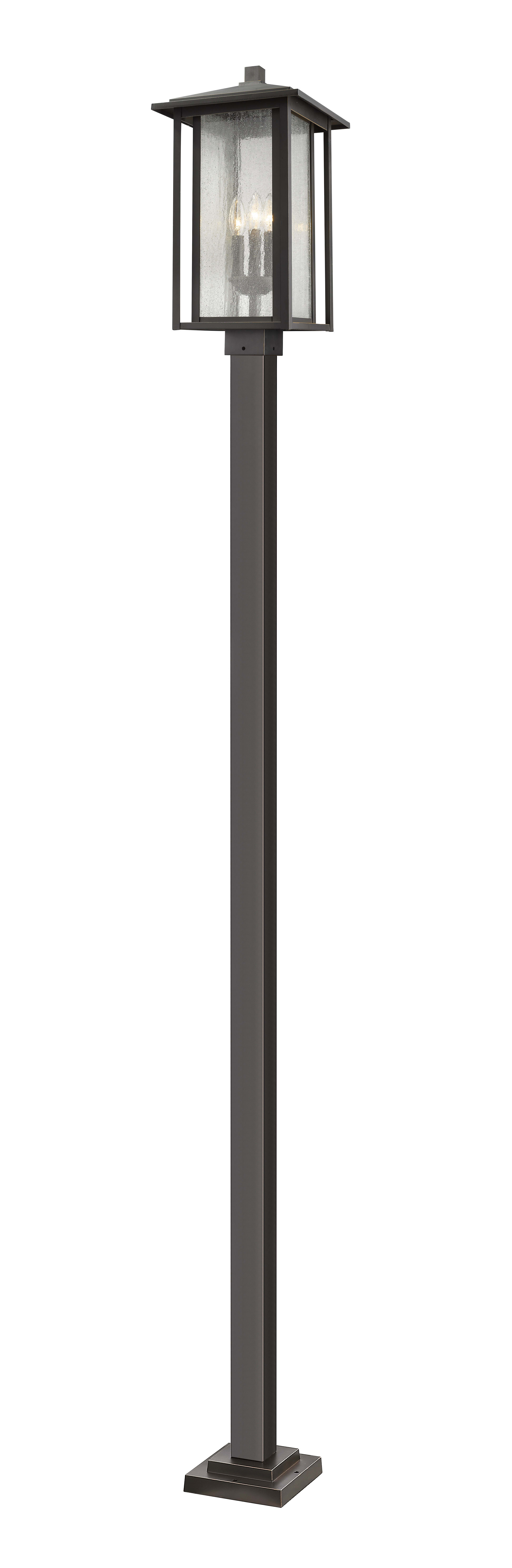 Z-Lite 554PHXLS-536P-ORB Oil Rubbed Bronze Aspen 3 Light 117
