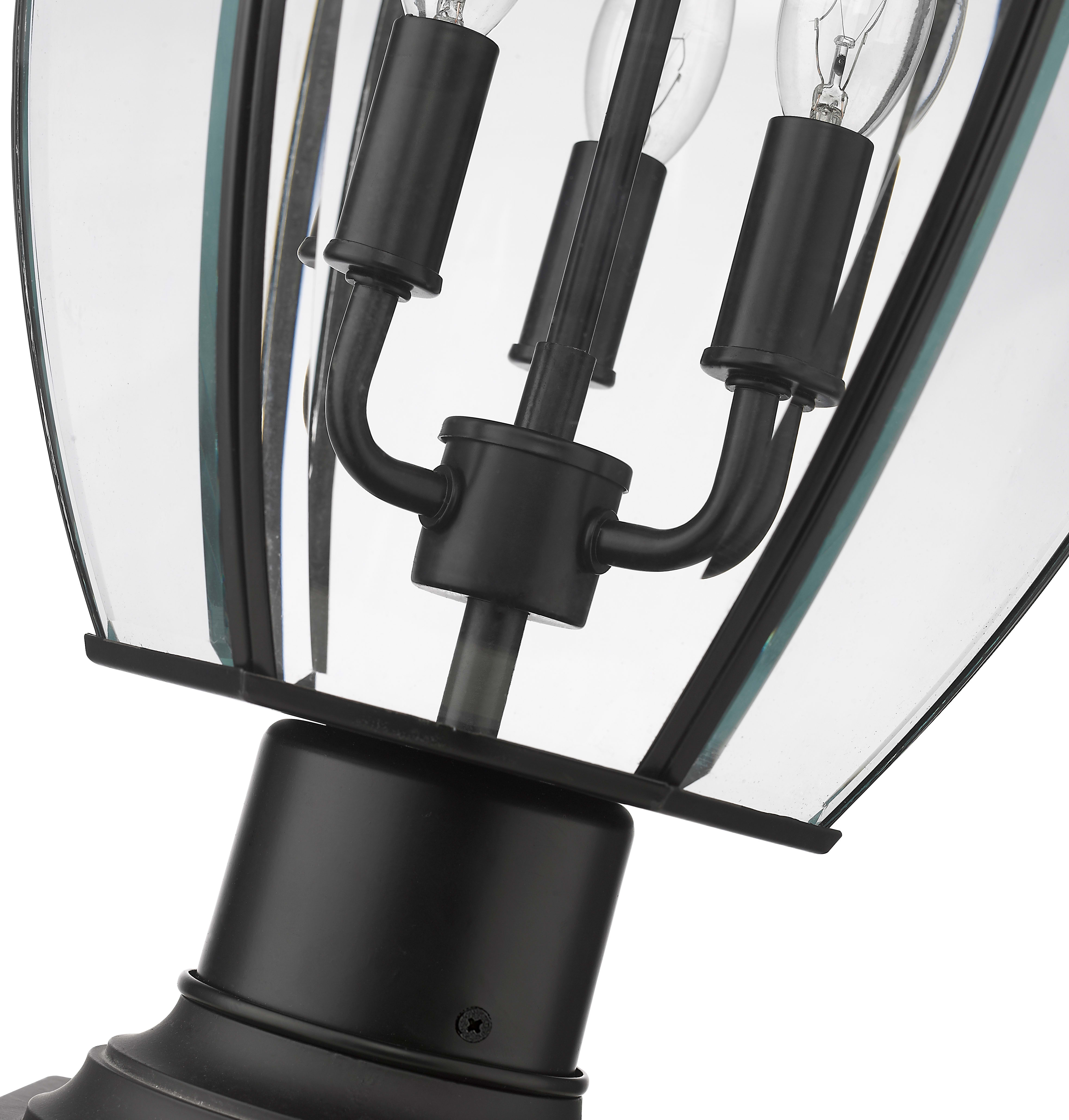 Z-Lite 580PHB-533PM-BK Black Westover 3 Light 22