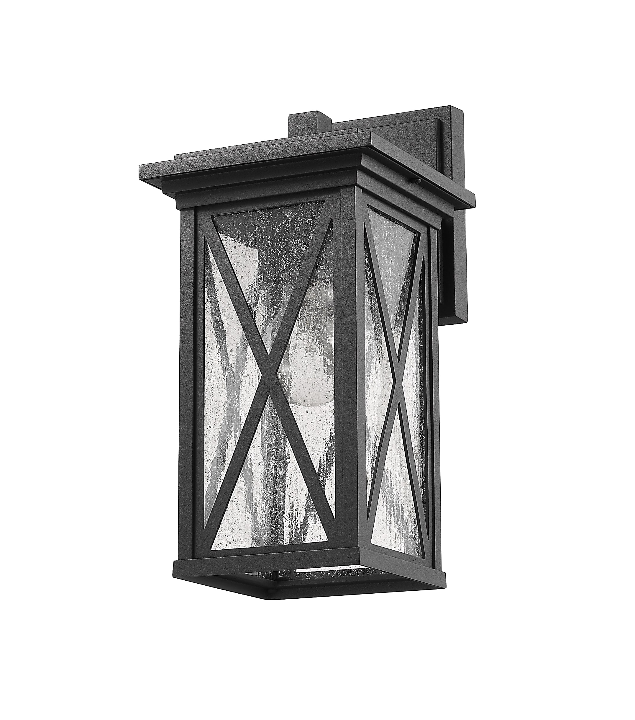 Z-Lite 583S-BK Black Brookside 12
