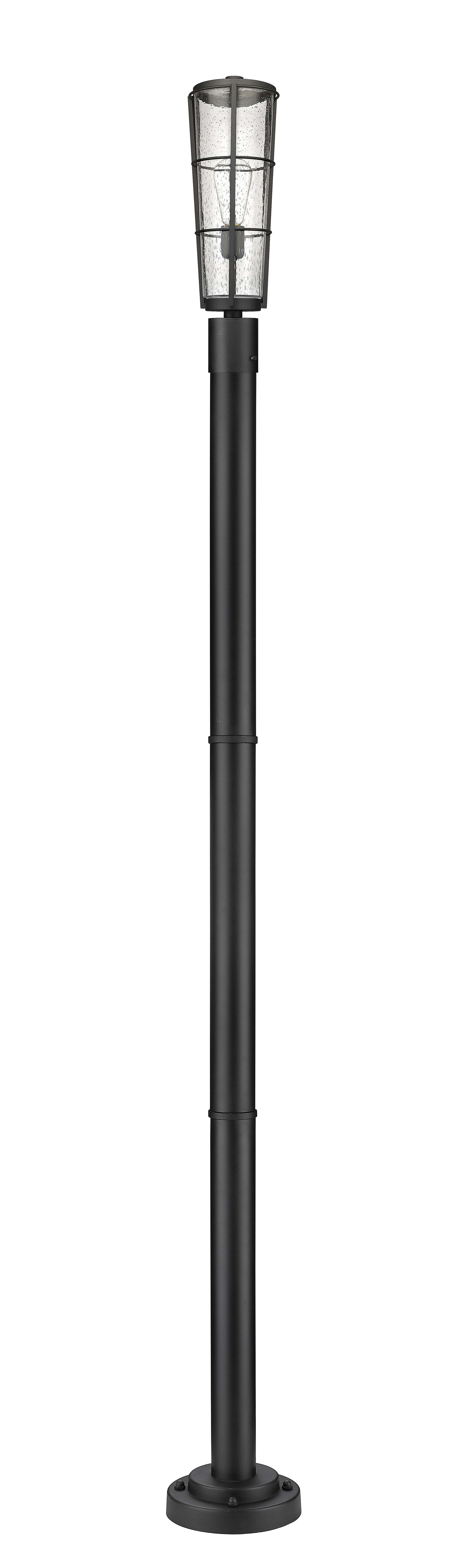 Z-Lite 591PHB-567P-BK Black Helix 93