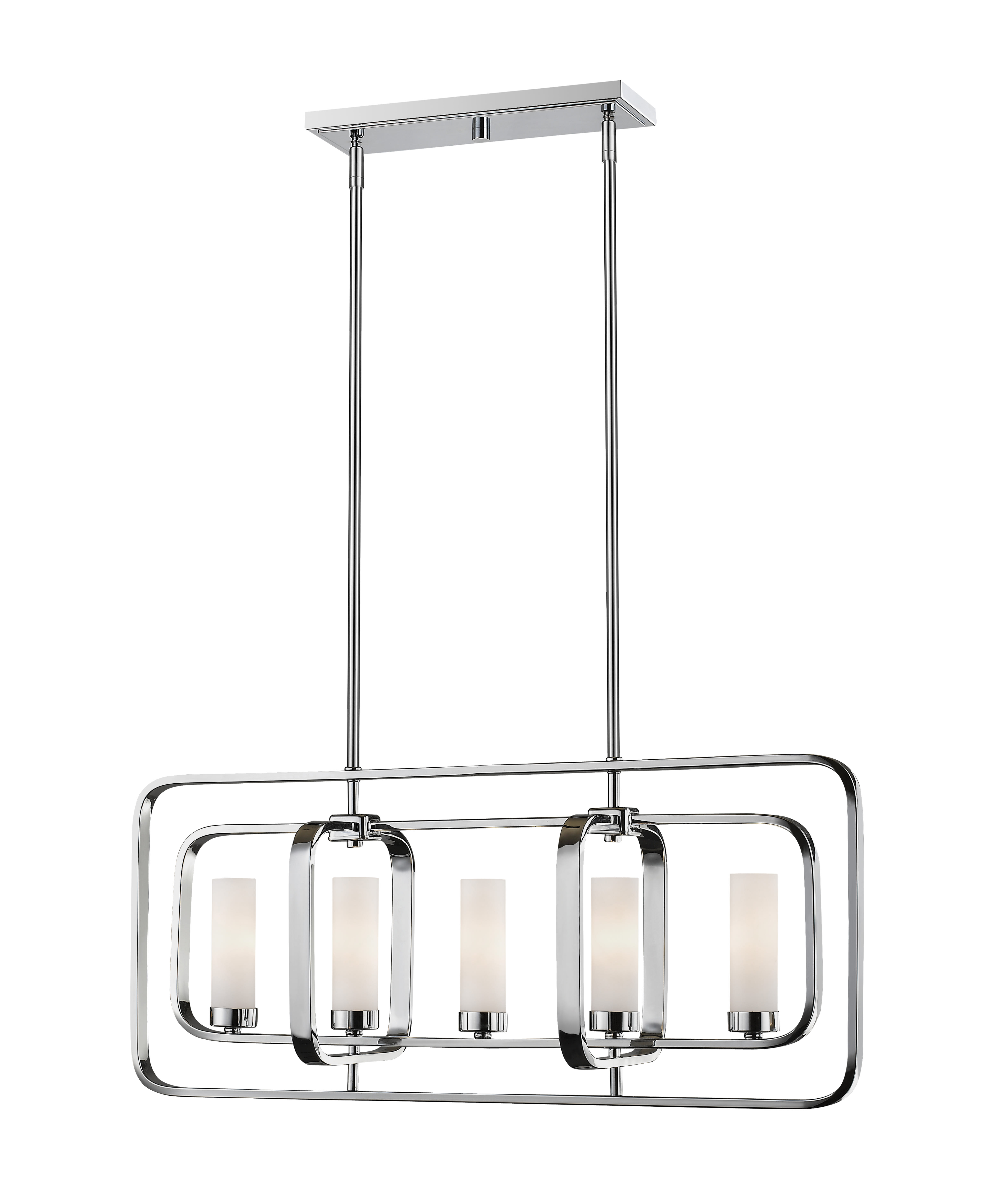 Z-Lite 6000-5L-BN Brushed Nickel Aideen 5 Light 32
