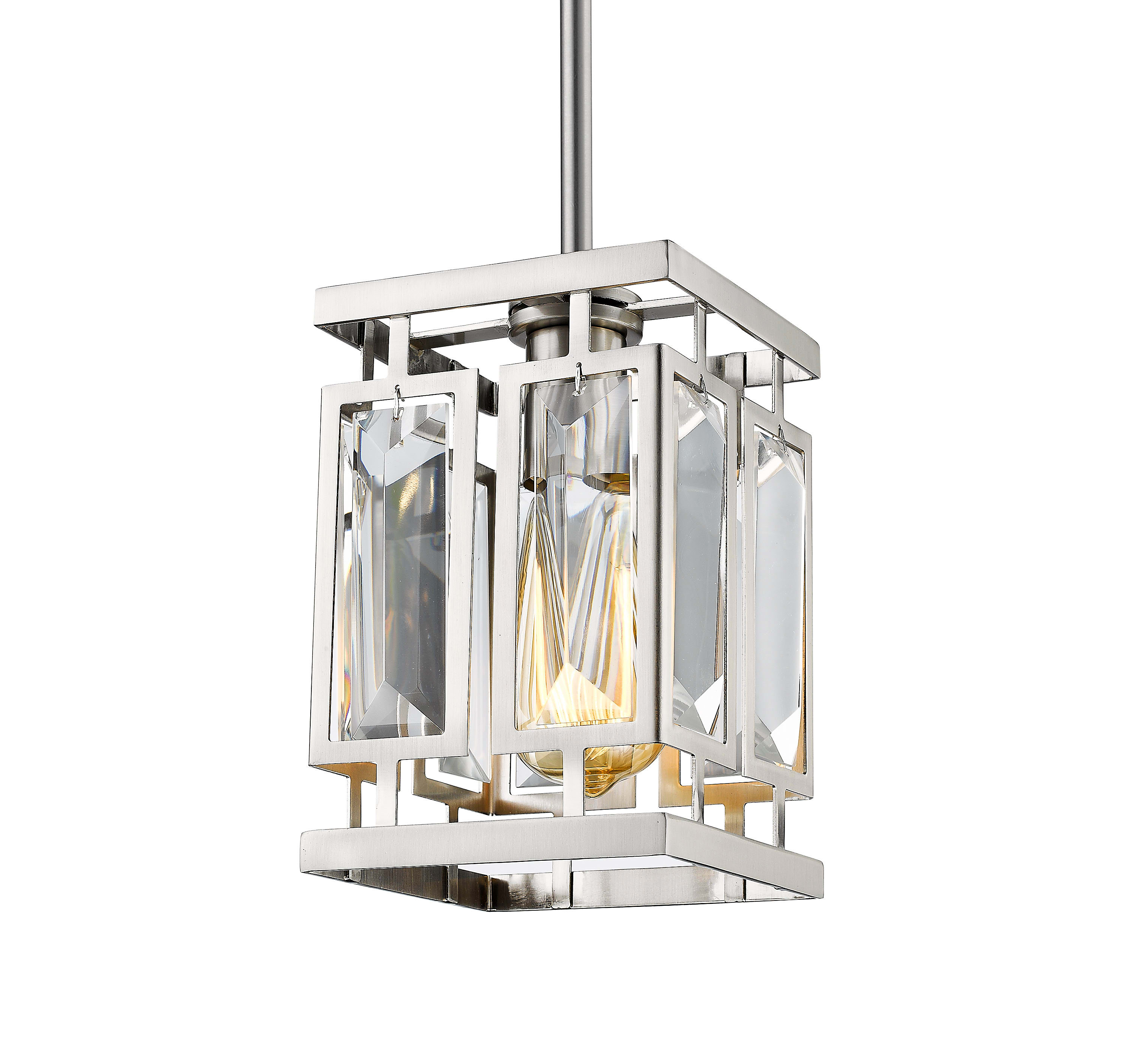 Z-Lite 6006MP-BN Brushed Nickel Mersesse Single Light 6-1/4