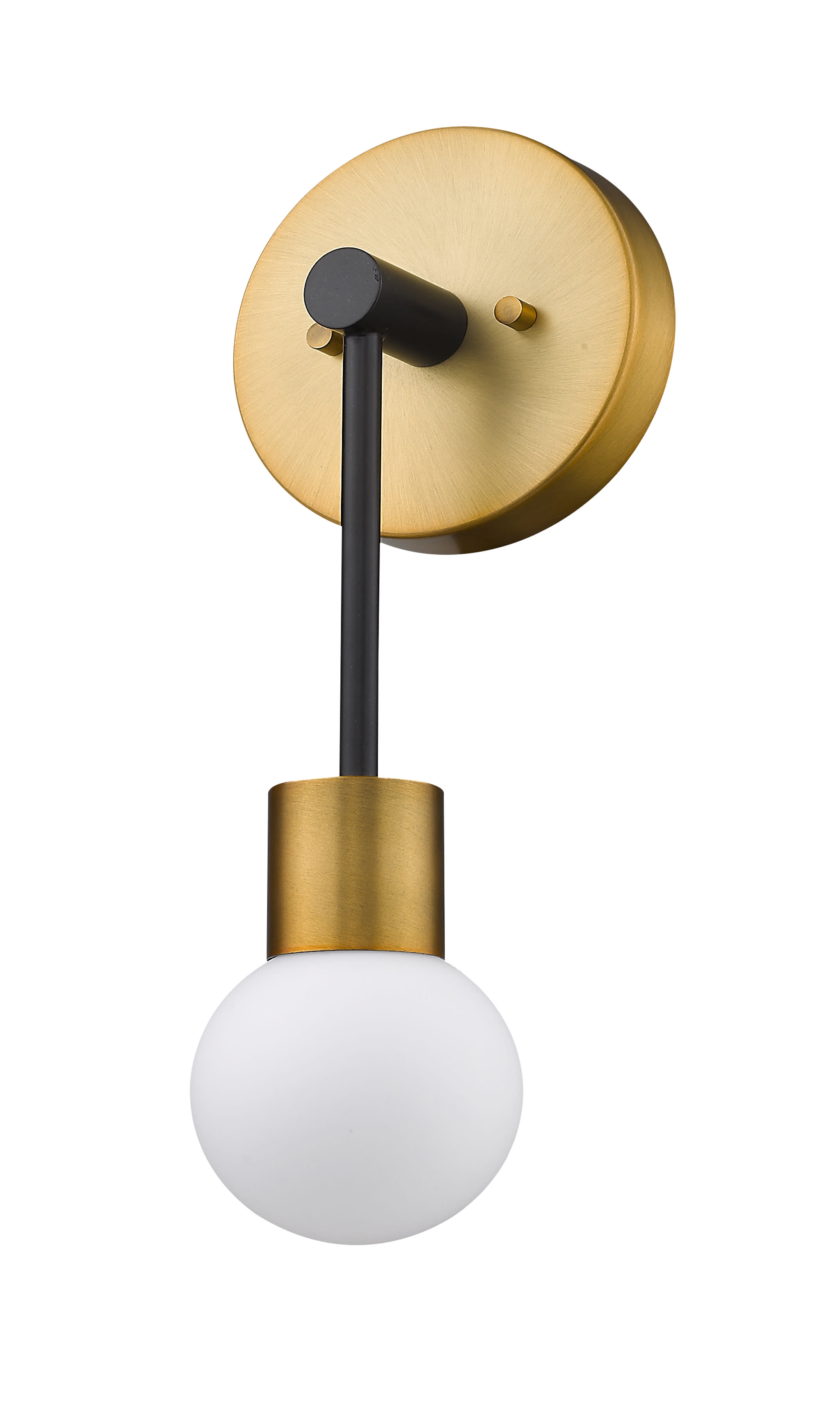 2025新商品 Z-Lite 621-1S-MB-FB Matte Black / Foundry Brass Neutra 16 ウエイトトレーニング