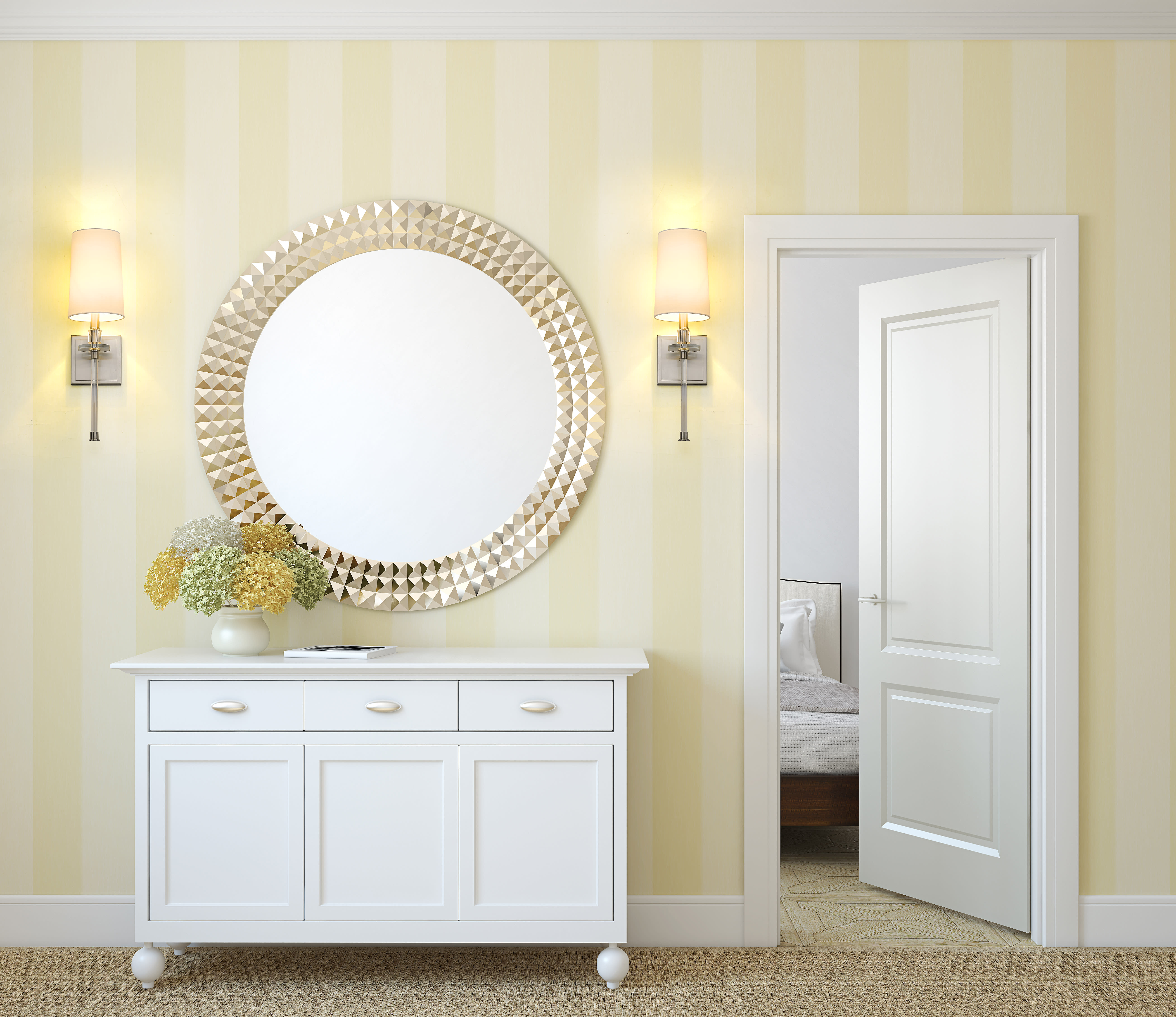 Z-Lite Sophia 5.5-in W 1-Light Oil-Rubbed Brass Modern