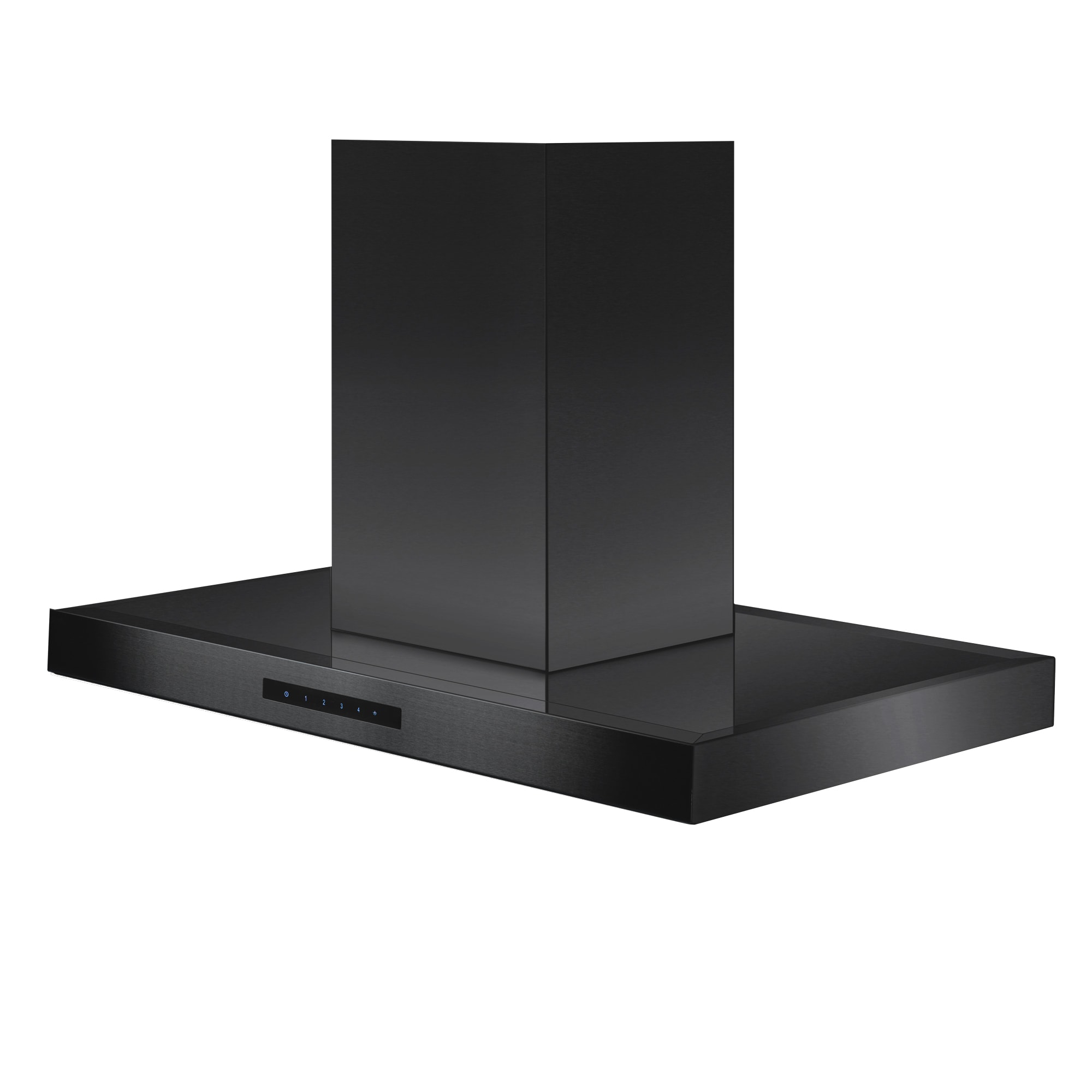 ZLINE BSKE2iN 30 Island Mount Range Hood in Black Stainless Steel