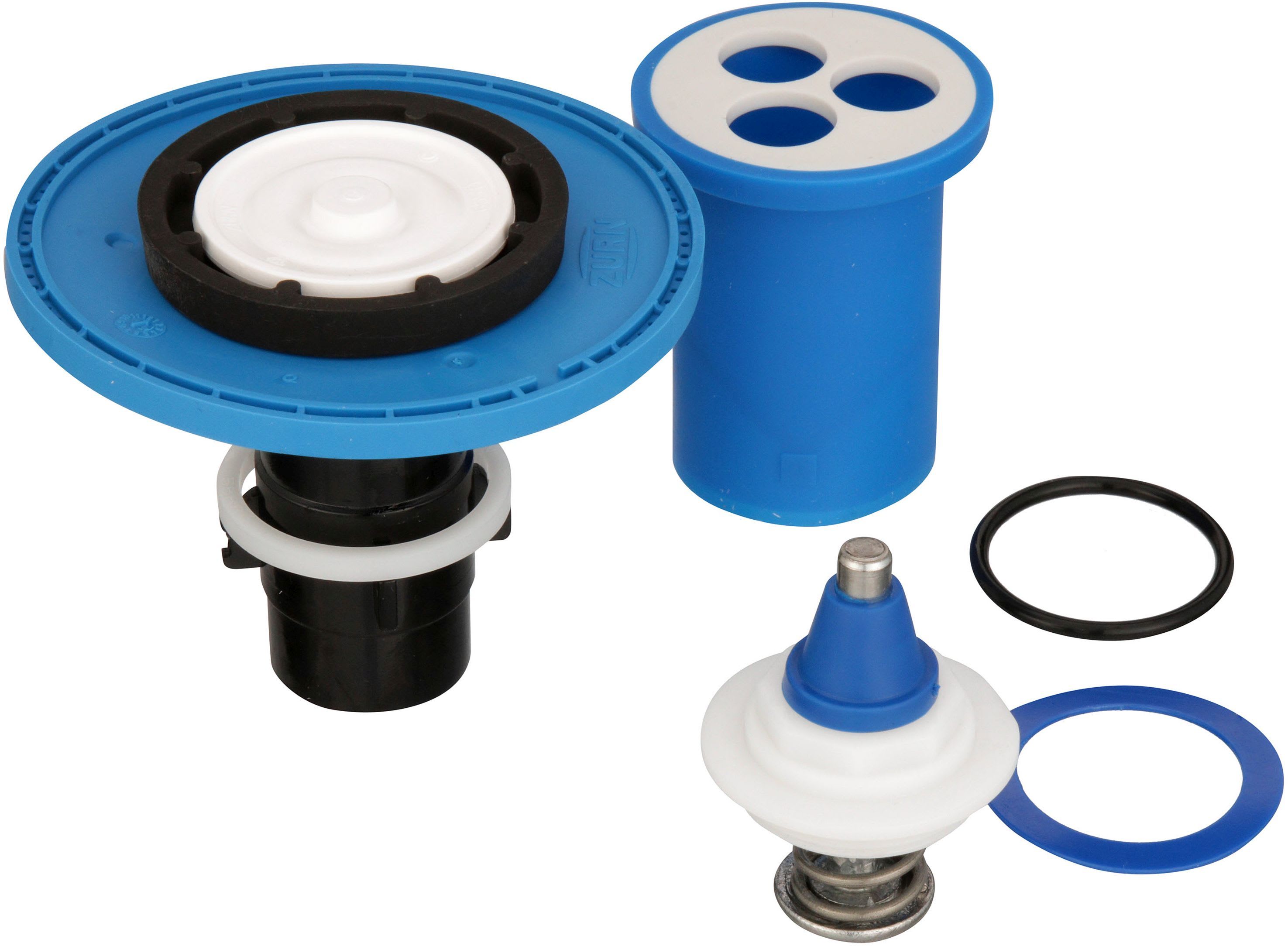 AquaVantage Closet Diaphragm Repair Kit Clamshel Zurn P6000-ECA-PWS-CS 2.4-gal 
