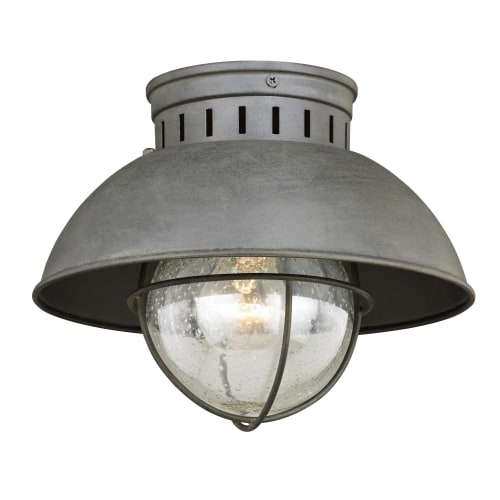 Vaxcel Lighting T0264 Harwich 1 Light 10 W Outdoor Flush Mount Vaxcel Lighting T0264 Harwich Single Light 10 Wide Outdoor Flush Mount Ceiling