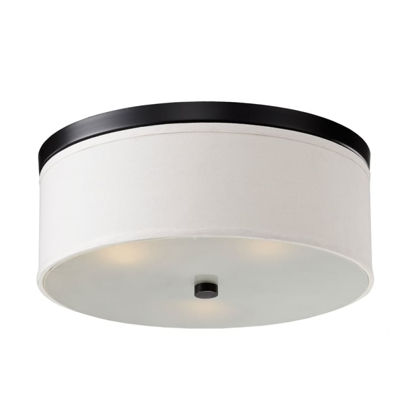 Bromi Design Braxton 20  Metal Round Flush Mount 