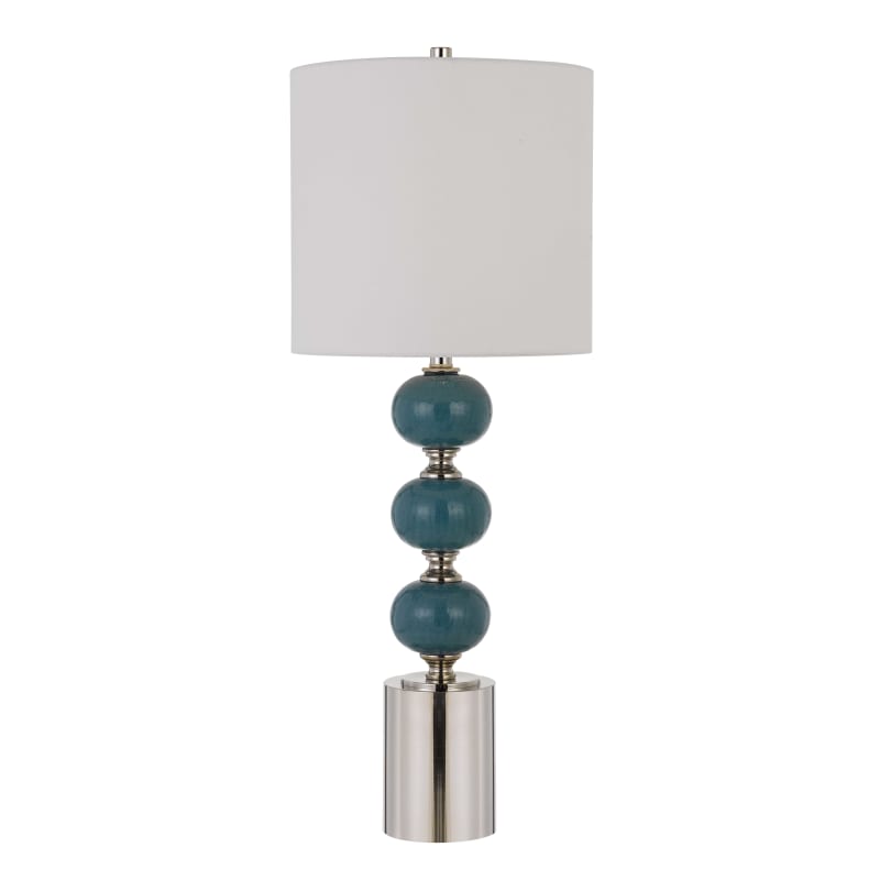 Cal Lighting Bo 2865tb 2 Malaga 2 Light 35 Tall Buffet Table Lamp Slate Blue Chrome Lamps Table Lamps From Build Com Inc Accuweather Shop