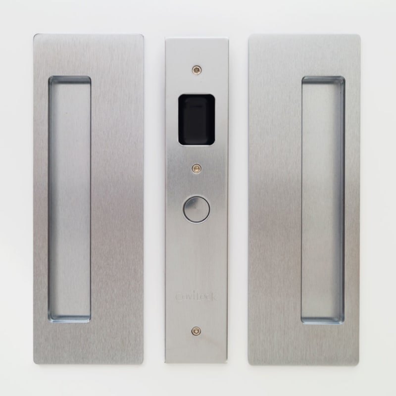 EAN 9420000850084 product image for Cavilock CL400A-ML-38 Magnetic Latching Passage Pocket Door Pull for 1-3/8 Inch | upcitemdb.com