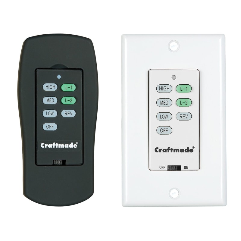 UPC 647881134020 product image for Craftmade K52-ICS 3 Speed Remote and Full Range Light Dimmer for Craftmade Fans | upcitemdb.com