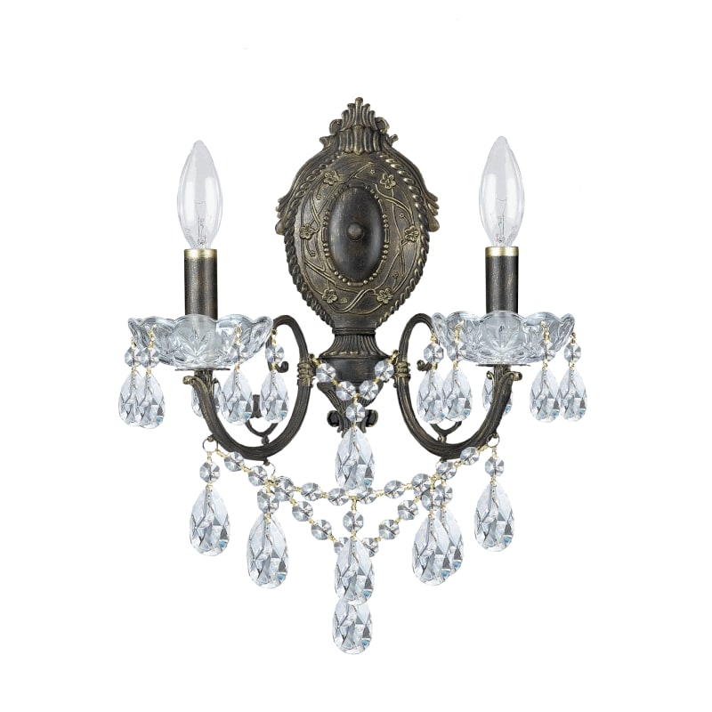 Crystorama Lighting Group 5683 3-Light Chandelier from the Cortland Collection, Satin Nickel