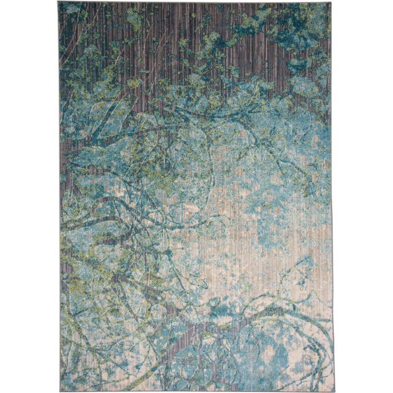 Delacoradelacora Fz Wstcy Wkle Rec 10x14 Waikele 10 1 4 X 13 3 4 Bohemian Tree Rectangular Area Rug From The West Cay Collection Mediterranean Bliss Home Dailymail
