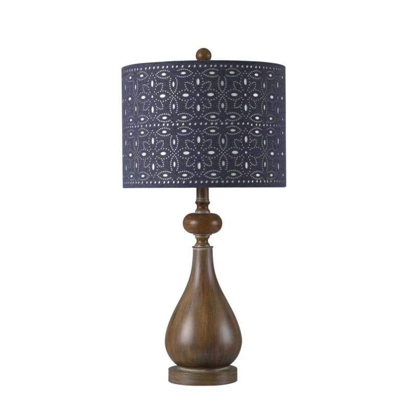 wooden lamp table