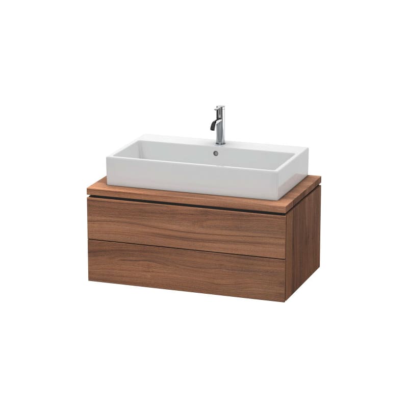Duravit Lc5818 L Cube 36 Wall Mounted Wood Vanity Cabinet Only Natural Walnut Bathroom Storage Vanity Cabinet Only Single Sportspyder