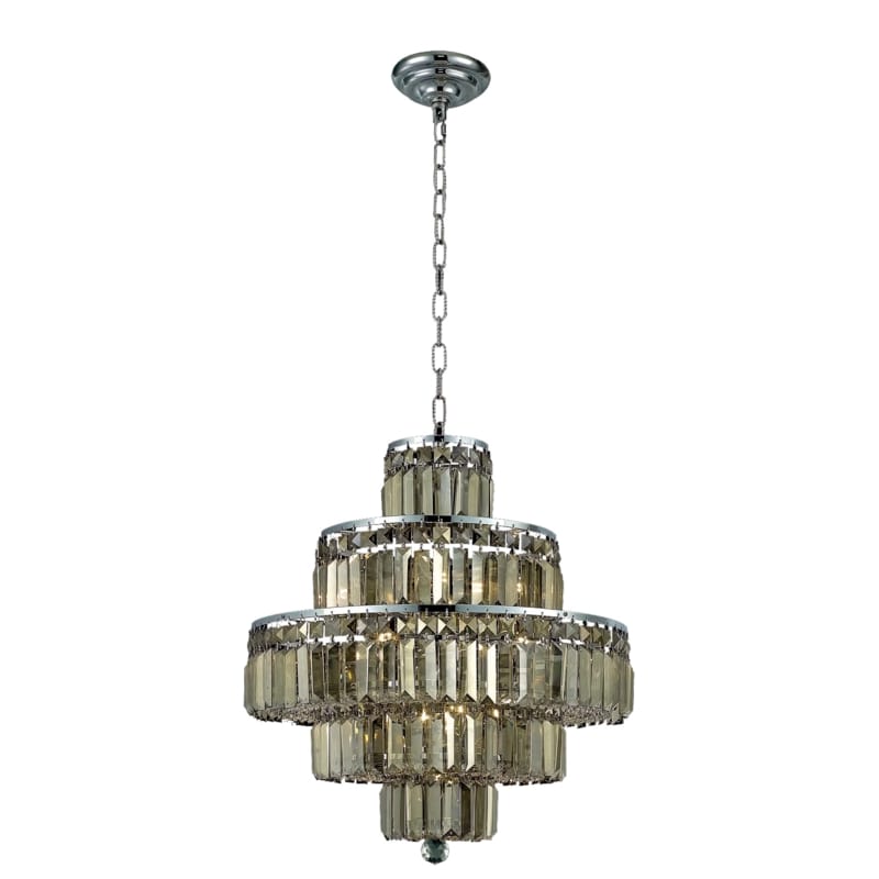 UPC 842814130111 product image for Elegant Lighting 2038D20C-GT Maxime 13-Light, Five-Tier Crystal Chandelier, Fini | upcitemdb.com