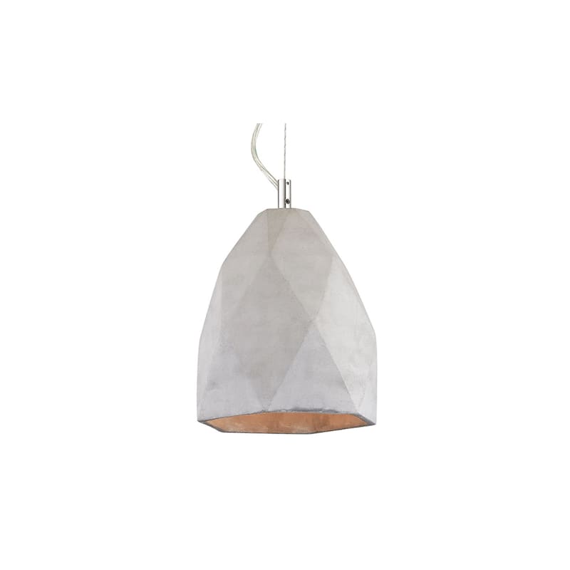 Tsar 1-Light Mini Pendant in Polished Concrete