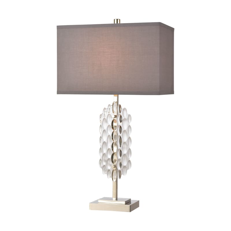 tall glass lamp tables