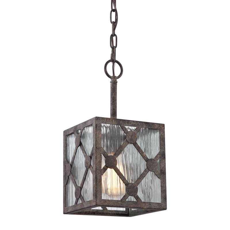 Radley 1 Light Pendant in Malted Rust