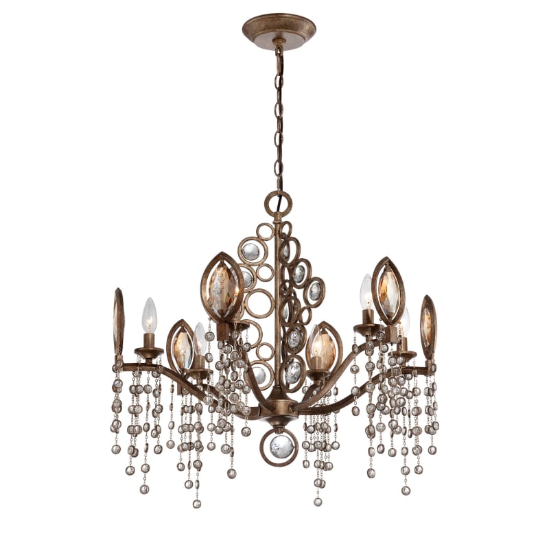 Eurofase Lighting 25655 Capri 6 Light Single Tier Crystal