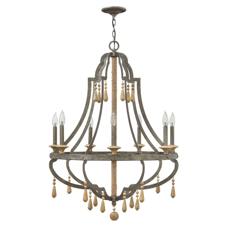 Fredrick Ramond Fr42287 7 Light 1 Tier Chandelier From The Cordoba Fredrick Ramond Fr42287 7 Light 1 Tier