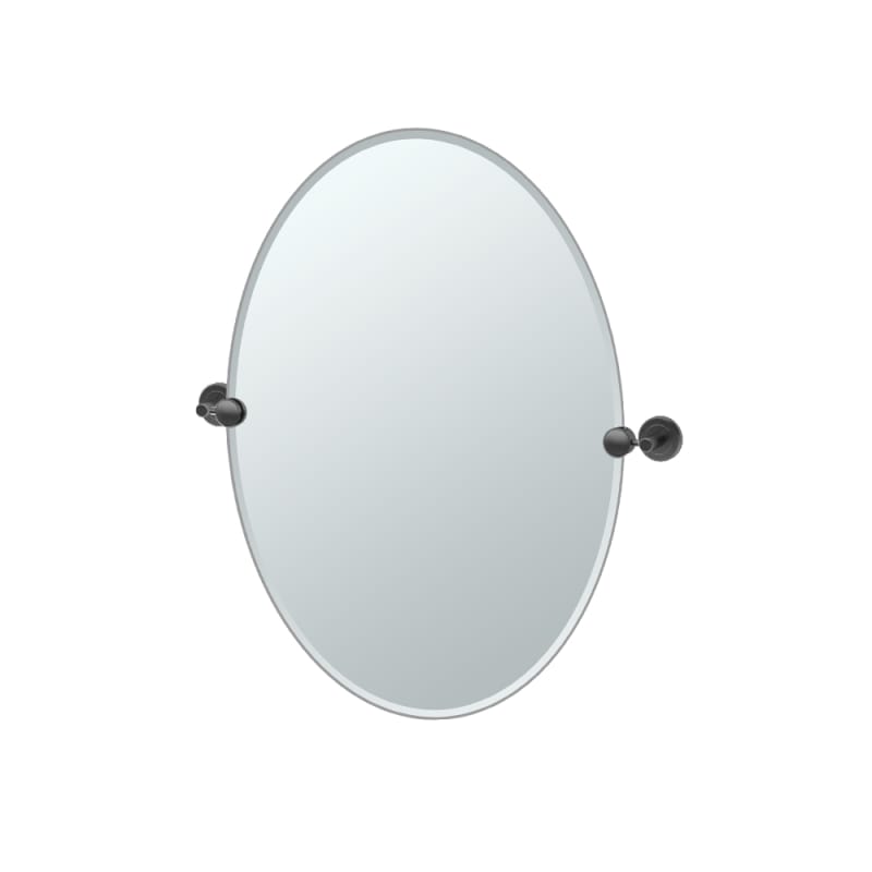 Gatco 429 Latitude² 19 12 X 26 Beveled Frameless Oval Tilting Beveled Frameless Oval Tilting