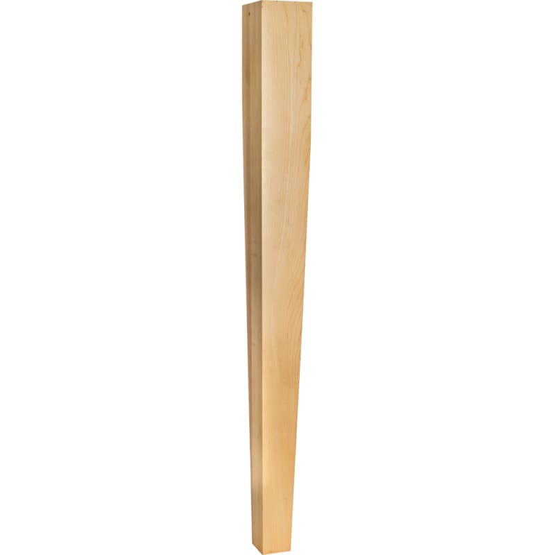 Rope Pattern Wood Island Leg Post Rubberwood
