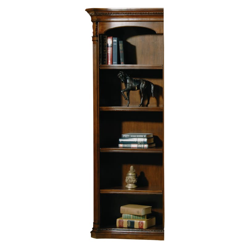 UPC 643218220466 product image for Hekman 79166 Old World Walnut Burl 28 Inch Wide Wood Bookcase - Left Pier | upcitemdb.com