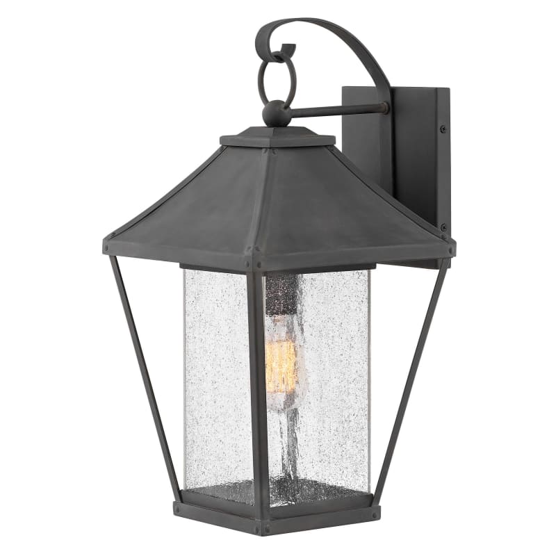 Hinkley Lighting 1215 Palmer 1 Light 20  Tall Outdoor Wall Sconce - Black